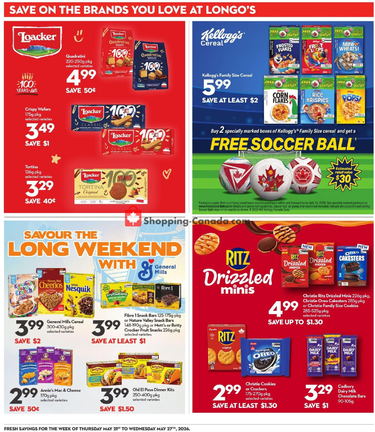 Longo’s flyer from Thursday May 21, 2026 to Wednesday May 27, 2026 - page 21