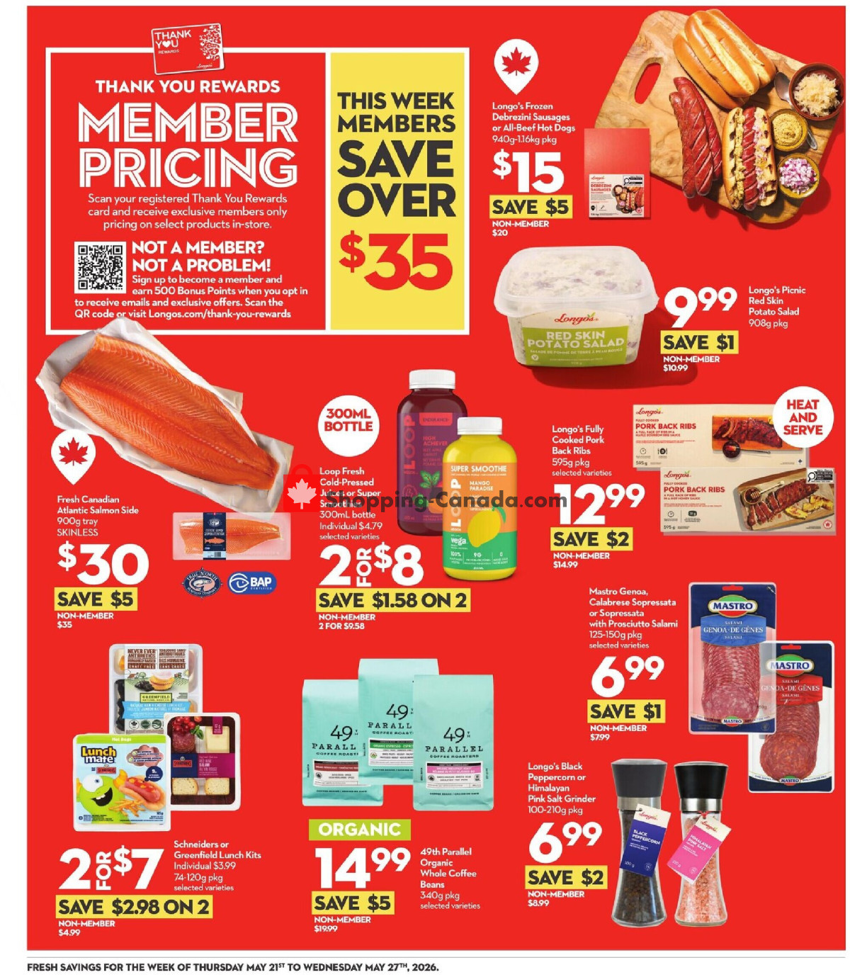 Longo’s flyer from Thursday May 21, 2026 to Wednesday May 27, 2026 - page 4
