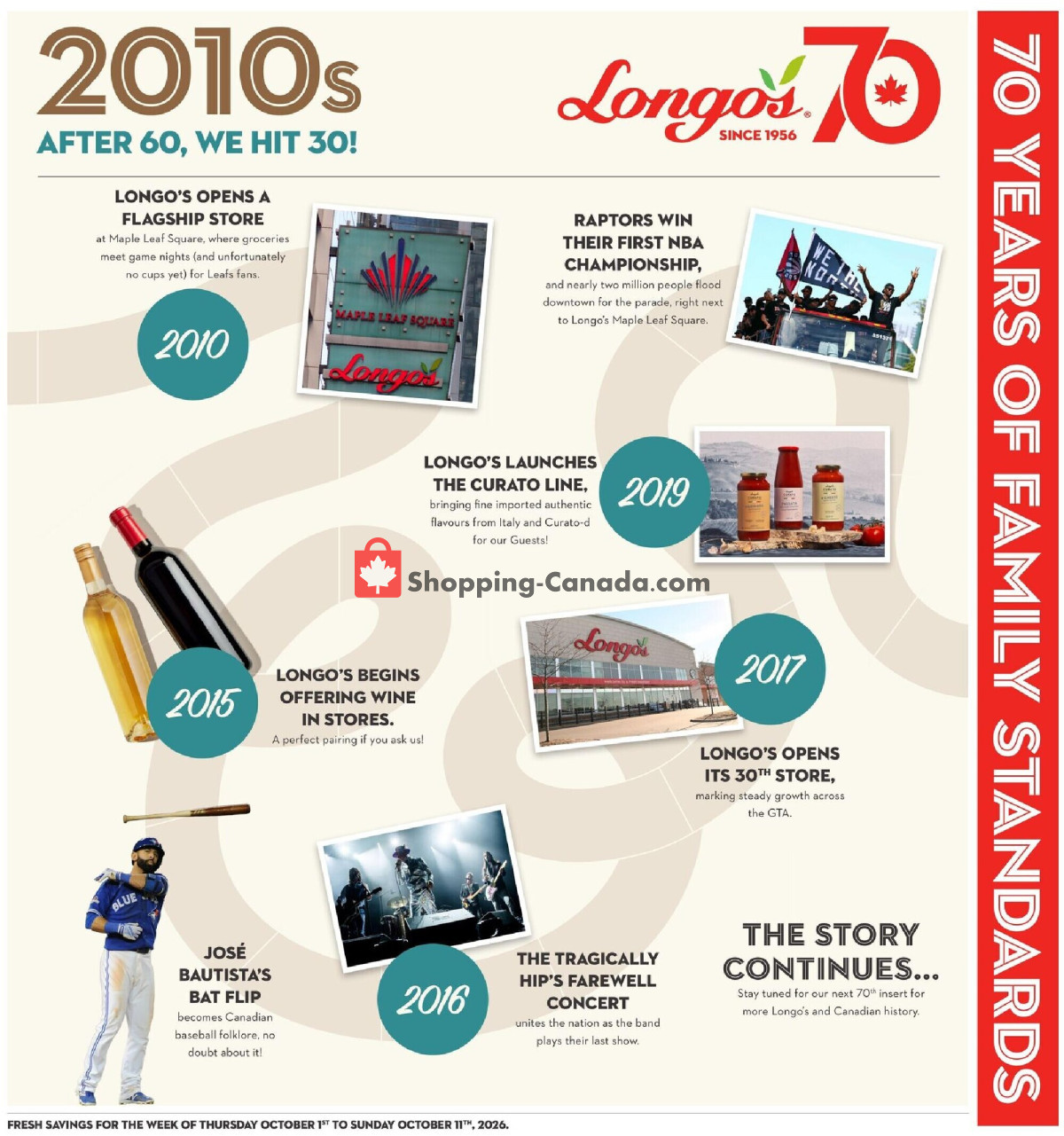Longo’s flyer from Thursday October 1, 2026 to Sunday October 11, 2026 - page 11