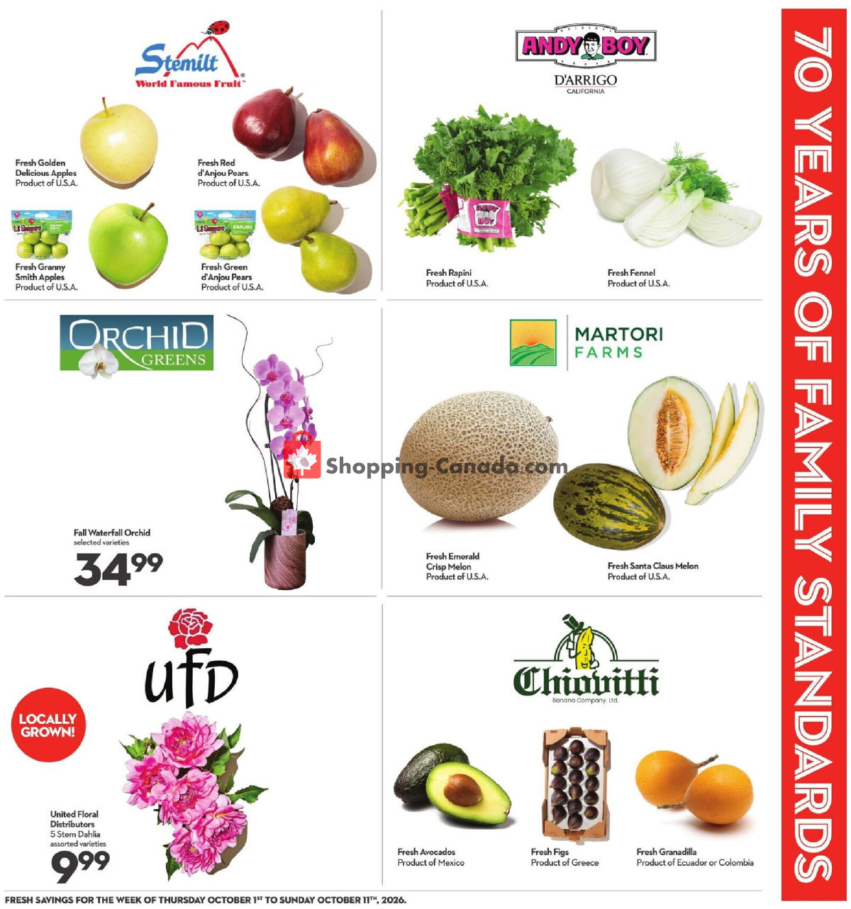 Longo’s flyer from Thursday October 1, 2026 to Sunday October 11, 2026 - page 13