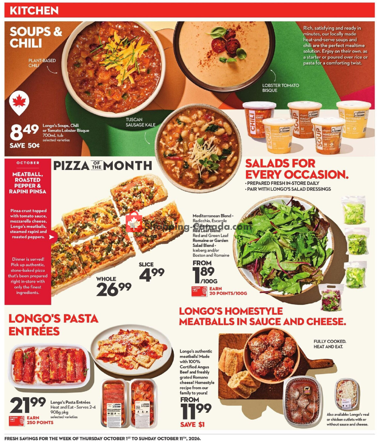 Longo’s flyer from Thursday October 1, 2026 to Sunday October 11, 2026 - page 15