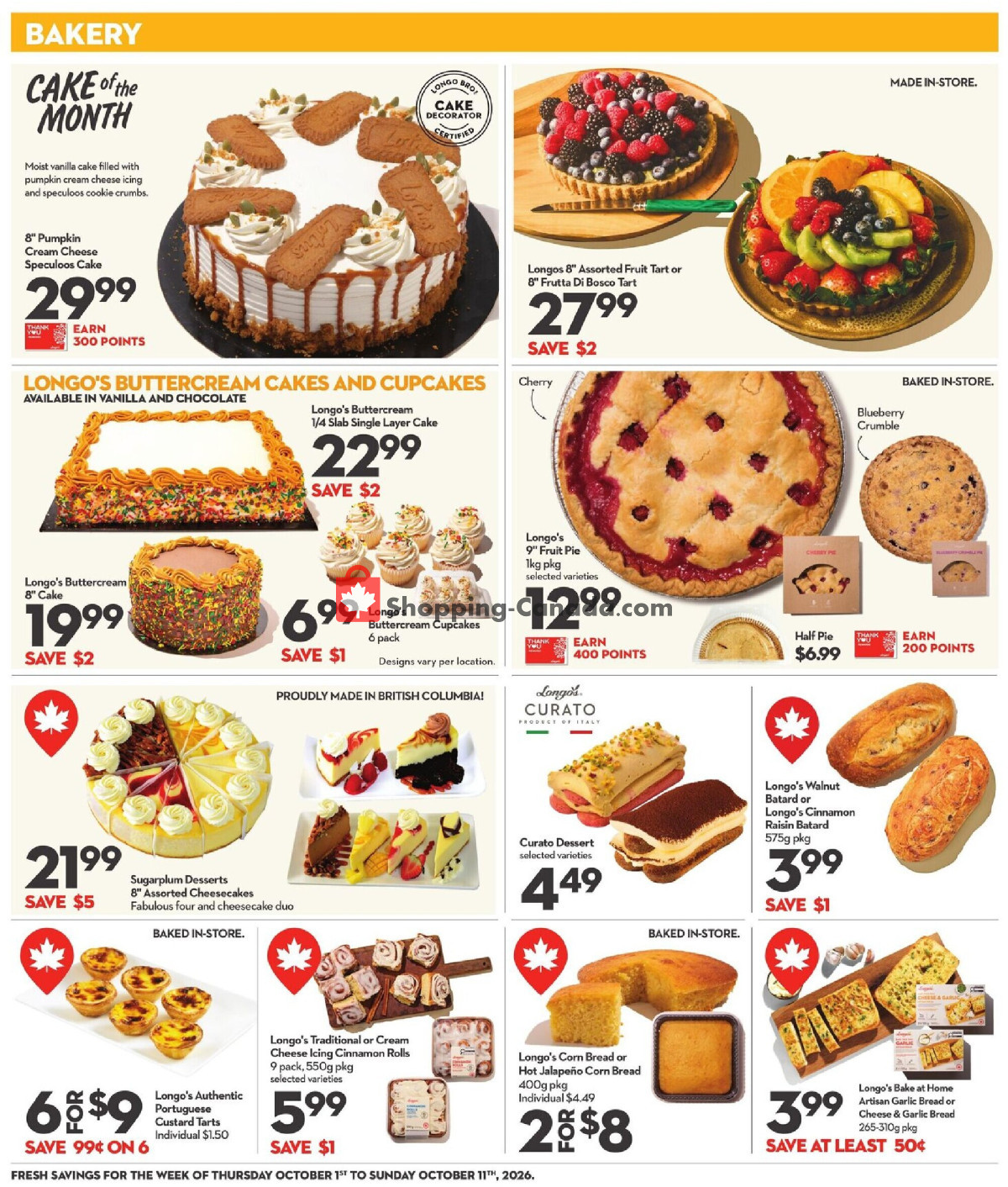 Longo’s flyer from Thursday October 1, 2026 to Sunday October 11, 2026 - page 16