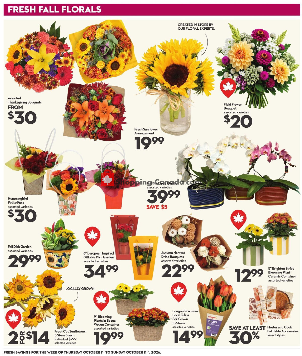 Longo’s flyer from Thursday October 1, 2026 to Sunday October 11, 2026 - page 17