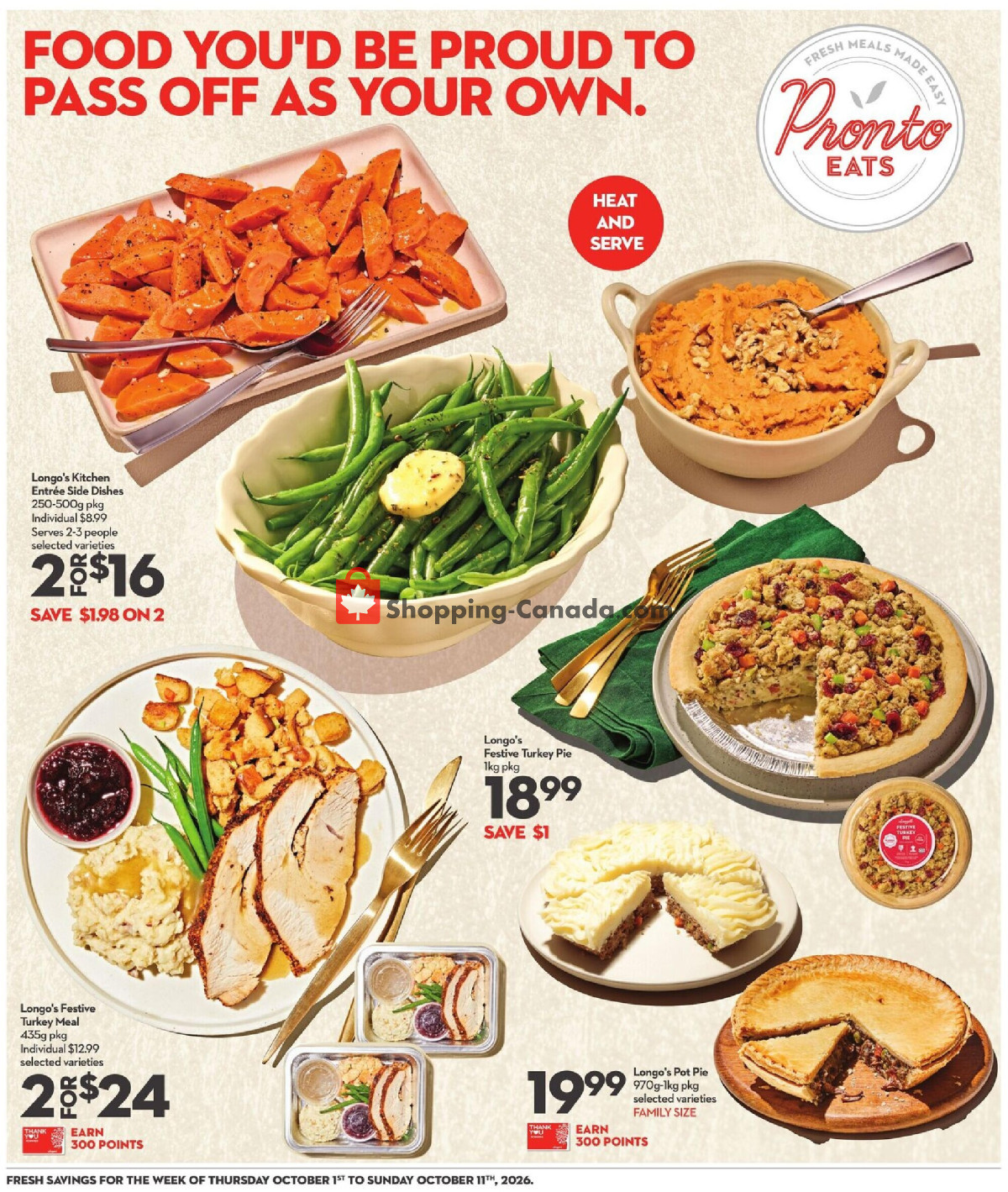 Longo’s flyer from Thursday October 1, 2026 to Sunday October 11, 2026 - page 23