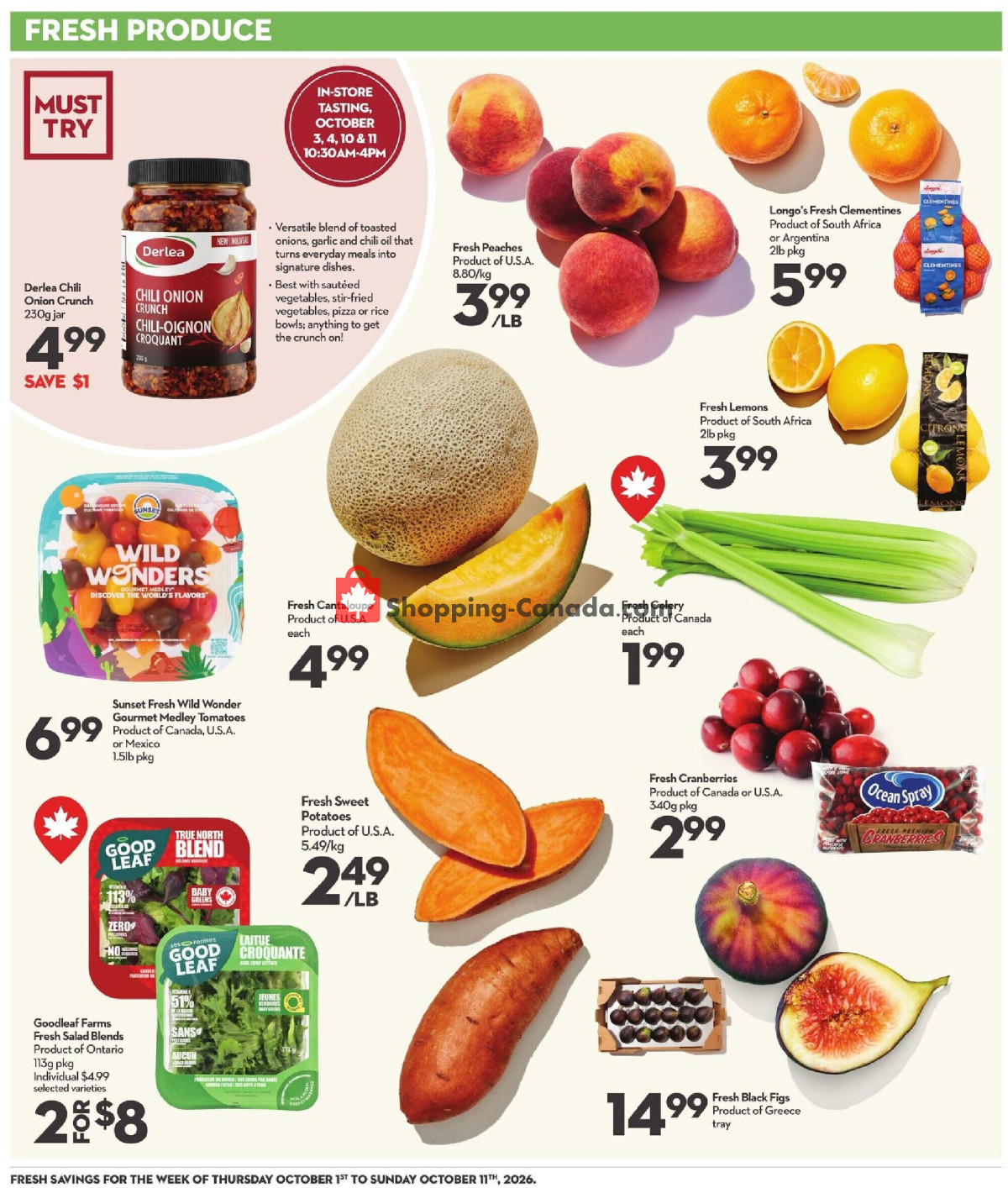 Longo’s flyer from Thursday October 1, 2026 to Sunday October 11, 2026 - page 6