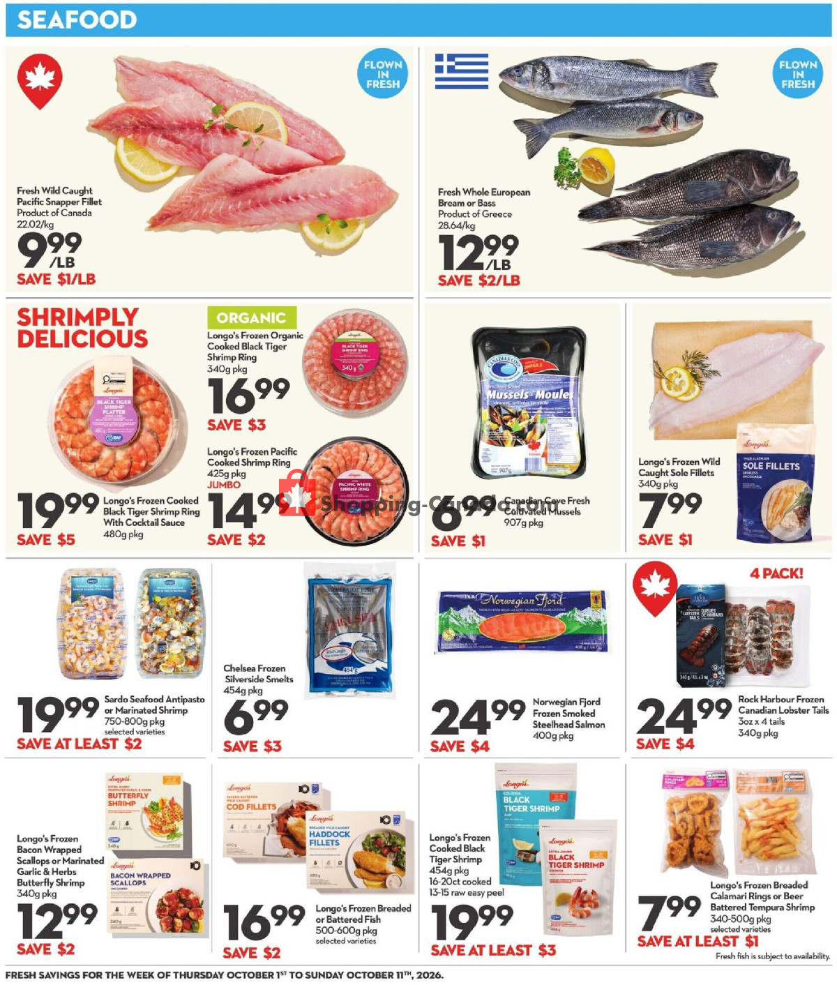 Longo’s flyer from Thursday October 1, 2026 to Sunday October 11, 2026 - page 8
