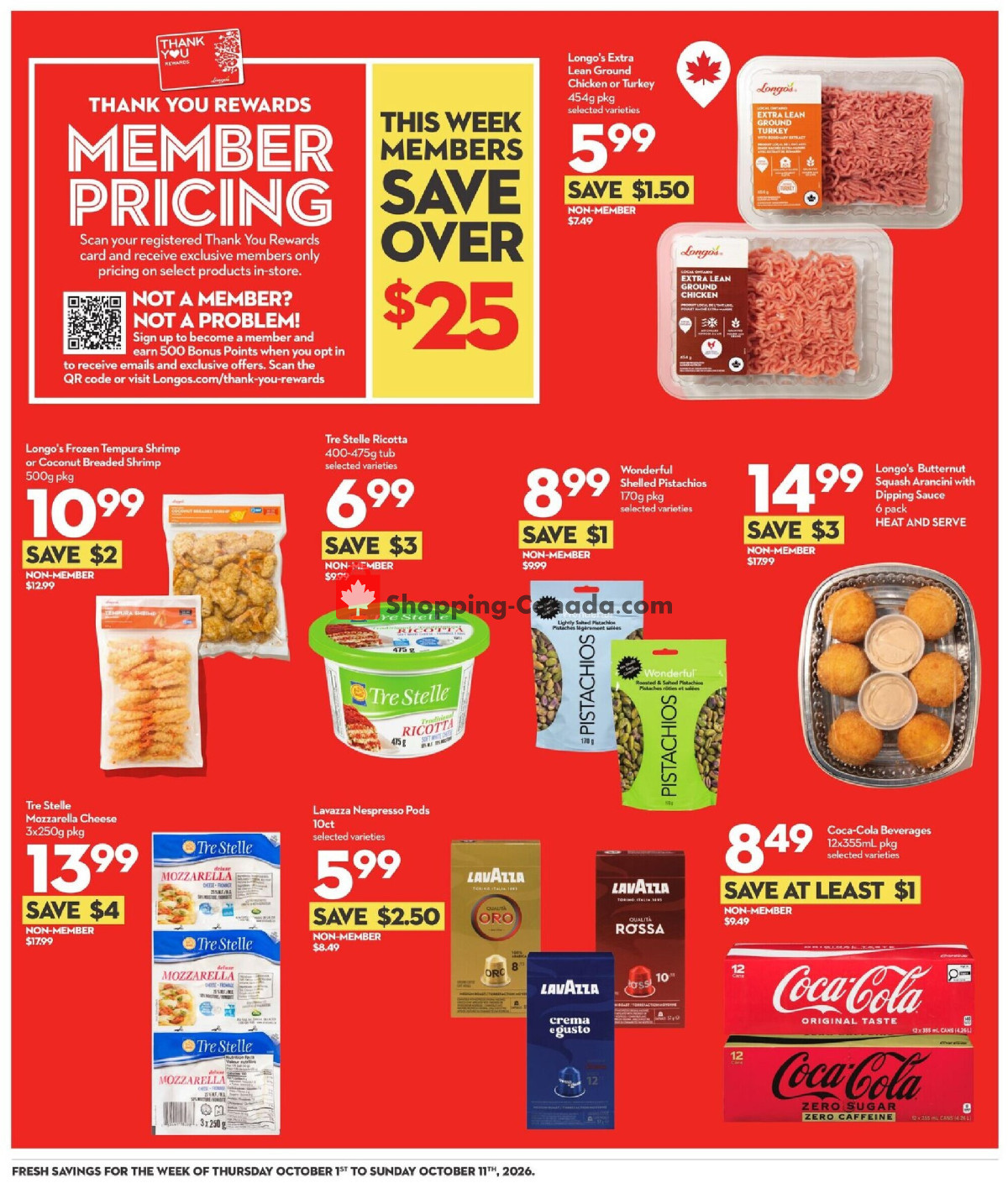 Longo’s flyer from Thursday October 1, 2026 to Sunday October 11, 2026 - page 9