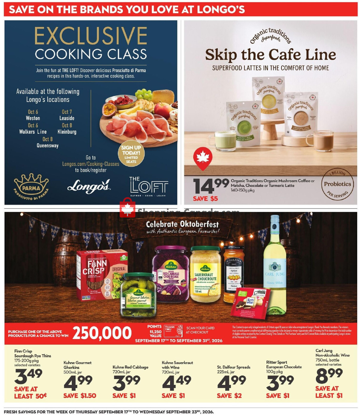 Longo’s flyer from Thursday September 17, 2026 to Wednesday September 23, 2026 - page 19