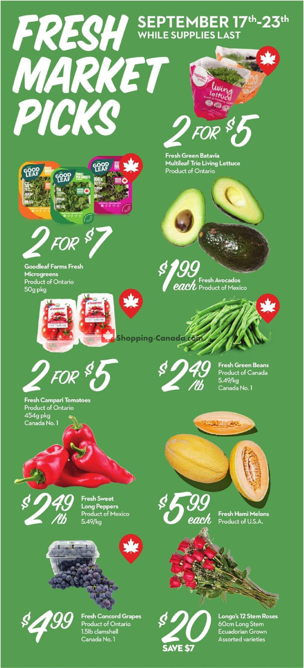 Longo’s flyer from Thursday September 17, 2026 to Wednesday September 23, 2026 - page 2