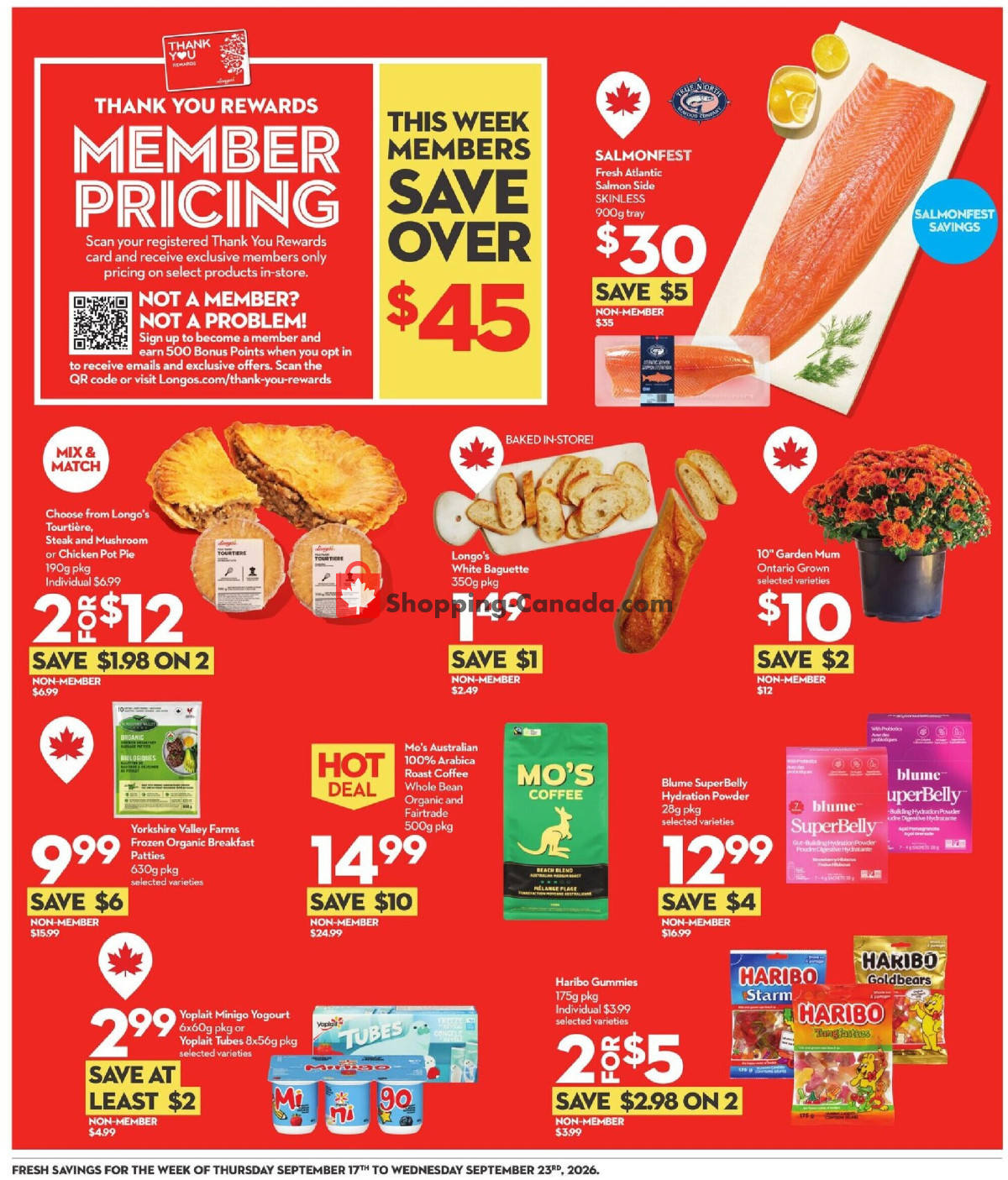Longo’s flyer from Thursday September 17, 2026 to Wednesday September 23, 2026 - page 4