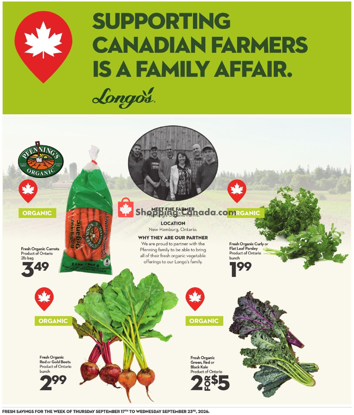 Longo’s flyer from Thursday September 17, 2026 to Wednesday September 23, 2026 - page 9
