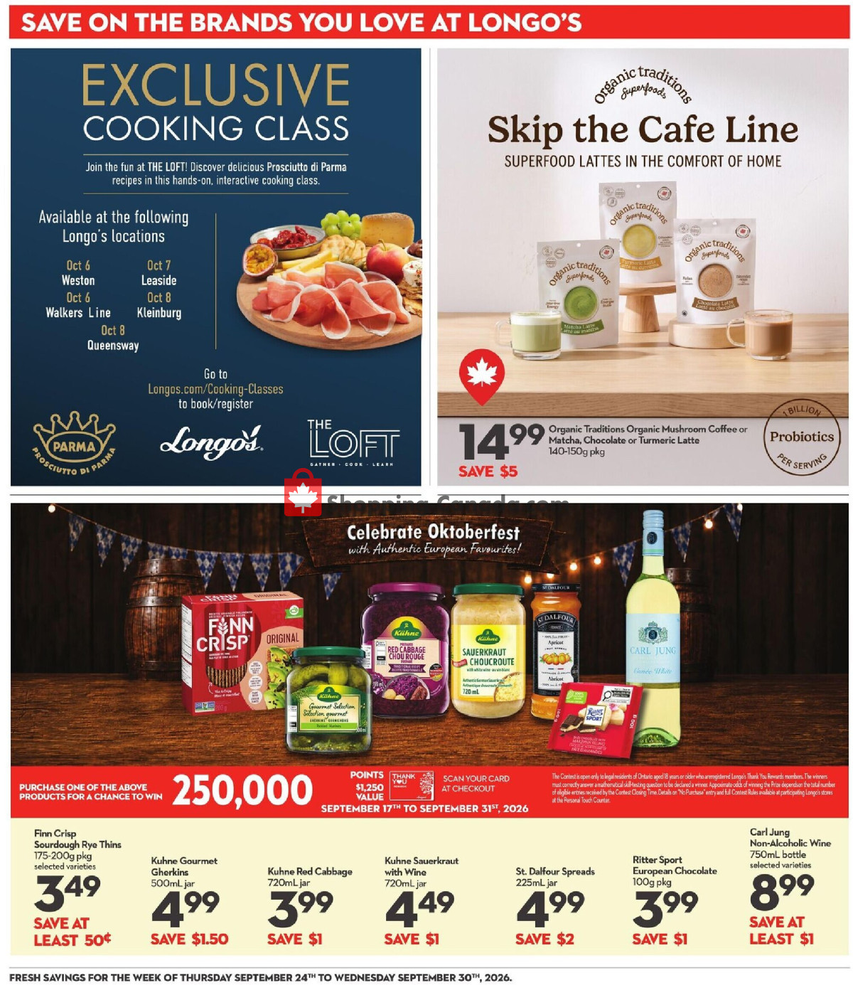 Longo’s flyer from Thursday September 24, 2026 to Wednesday September 30, 2026 - page 19