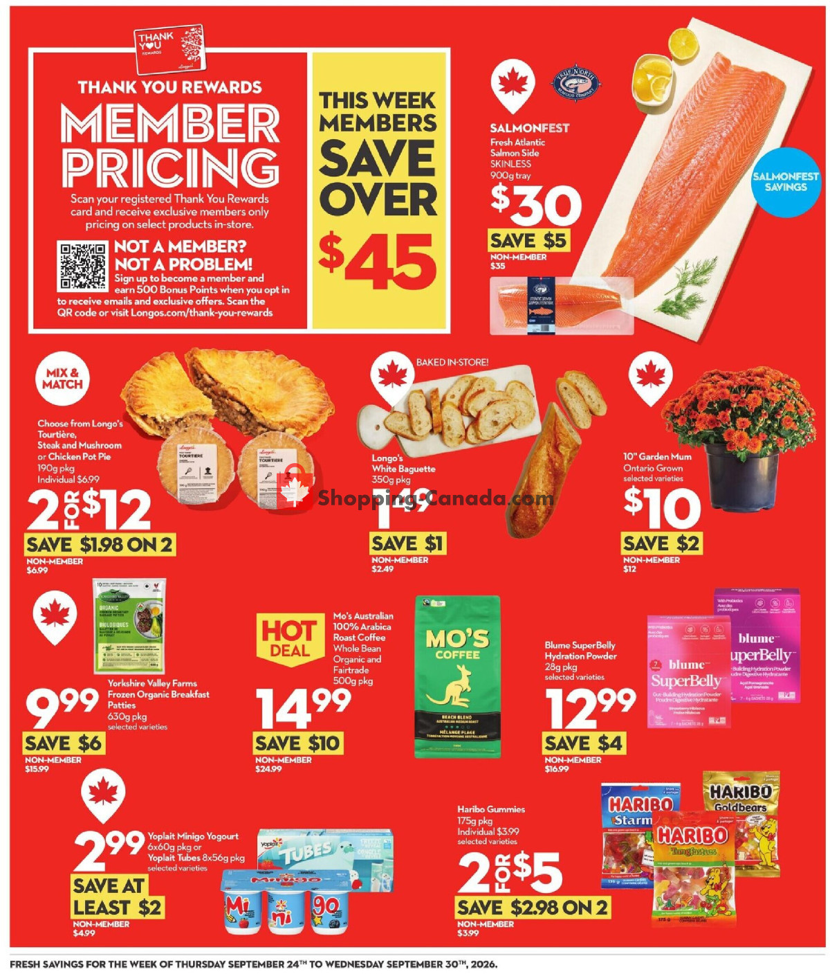 Longo’s flyer from Thursday September 24, 2026 to Wednesday September 30, 2026 - page 4