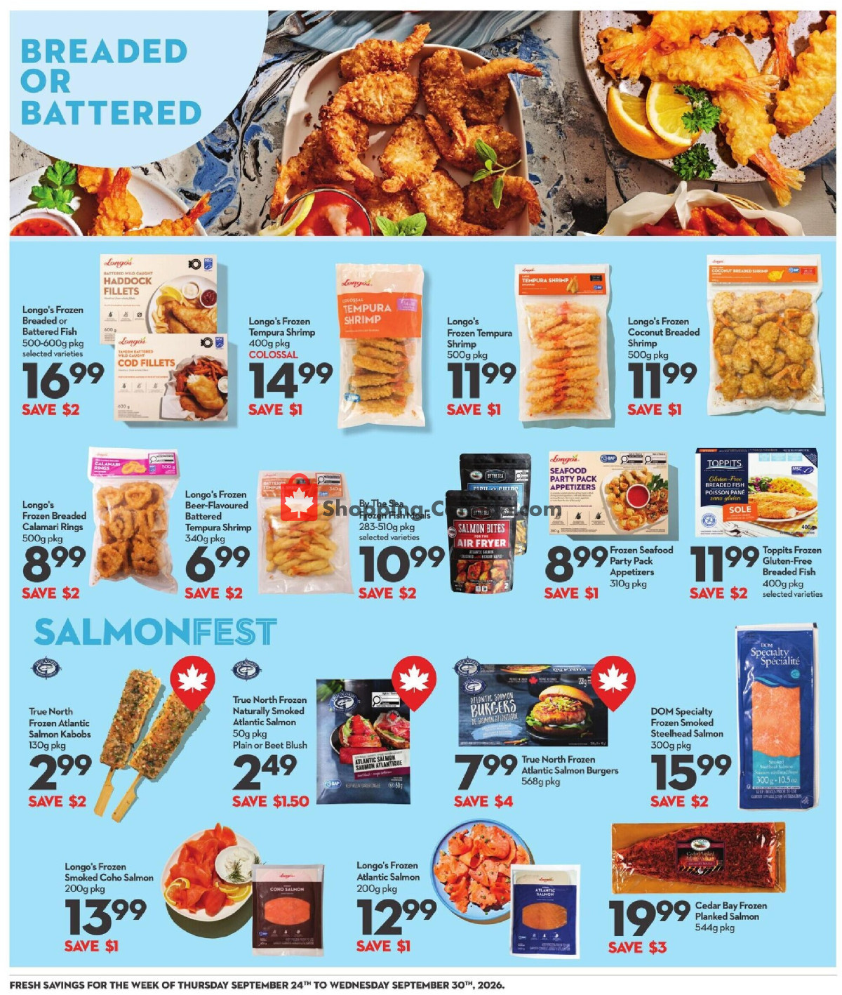 Longo’s flyer from Thursday September 24, 2026 to Wednesday September 30, 2026 - page 8
