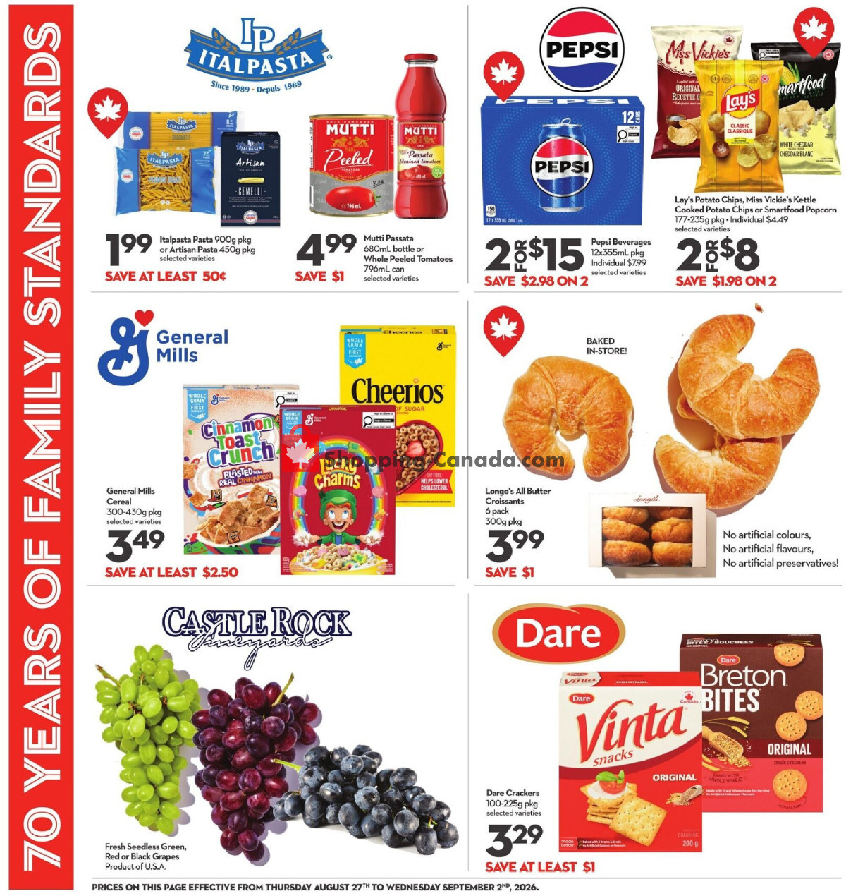 Longo’s flyer from Thursday September 3, 2026 to Wednesday September 9, 2026 - page 12