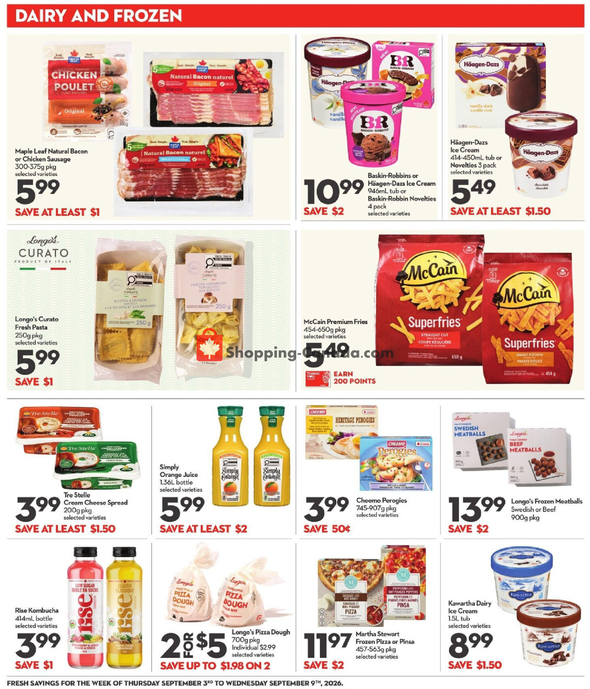 Longo’s flyer from Thursday September 3, 2026 to Wednesday September 9, 2026 - page 16