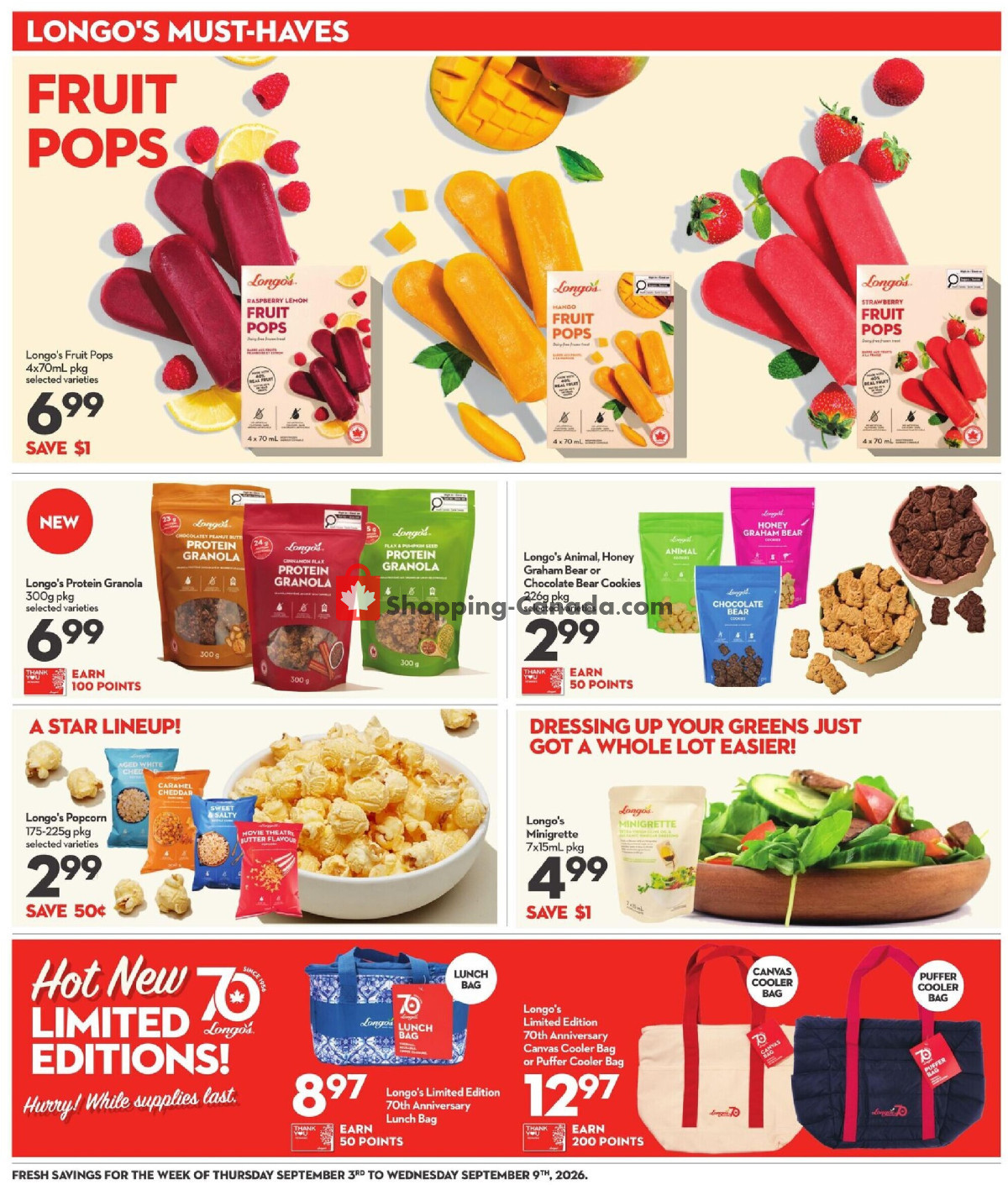 Longo’s flyer from Thursday September 3, 2026 to Wednesday September 9, 2026 - page 17