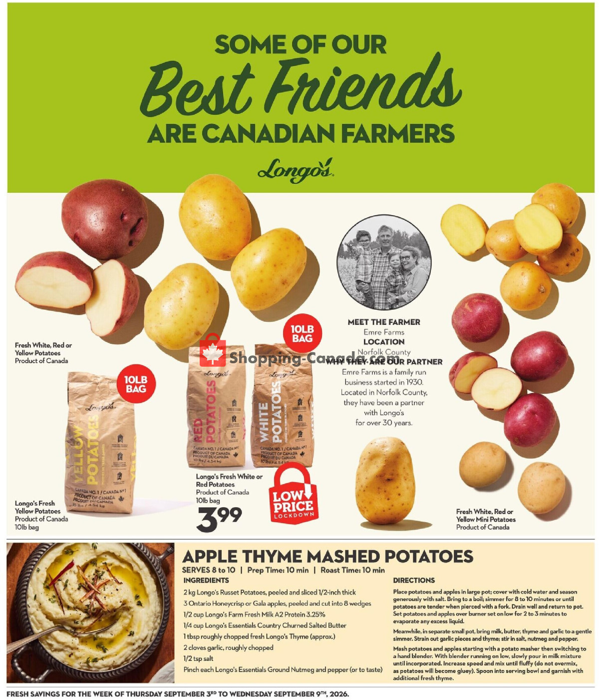 Longo’s flyer from Thursday September 3, 2026 to Wednesday September 9, 2026 - page 18