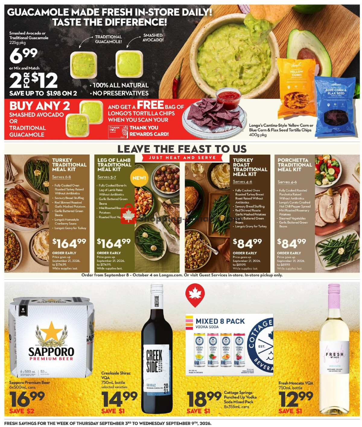 Longo’s flyer from Thursday September 3, 2026 to Wednesday September 9, 2026 - page 20