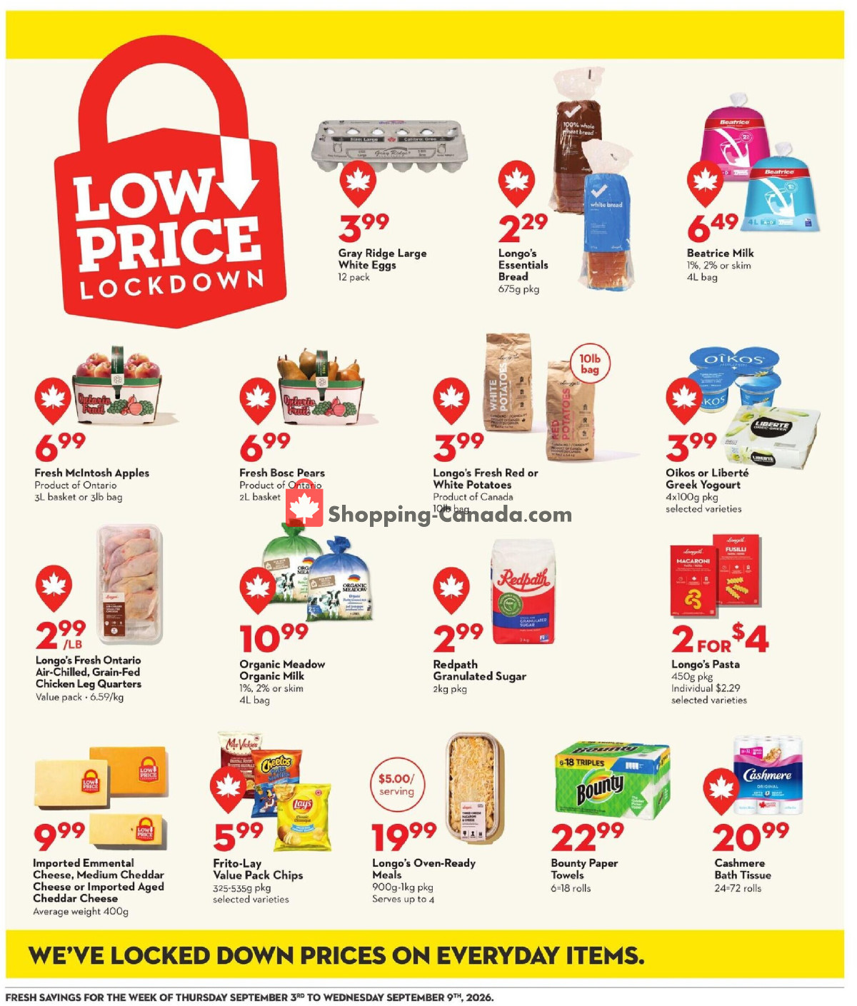 Longo’s flyer from Thursday September 3, 2026 to Wednesday September 9, 2026 - page 21
