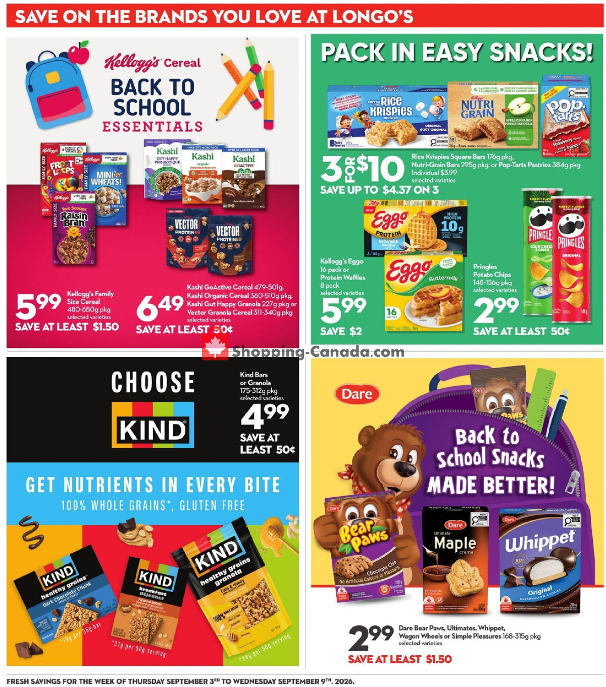 Longo’s flyer from Thursday September 3, 2026 to Wednesday September 9, 2026 - page 23