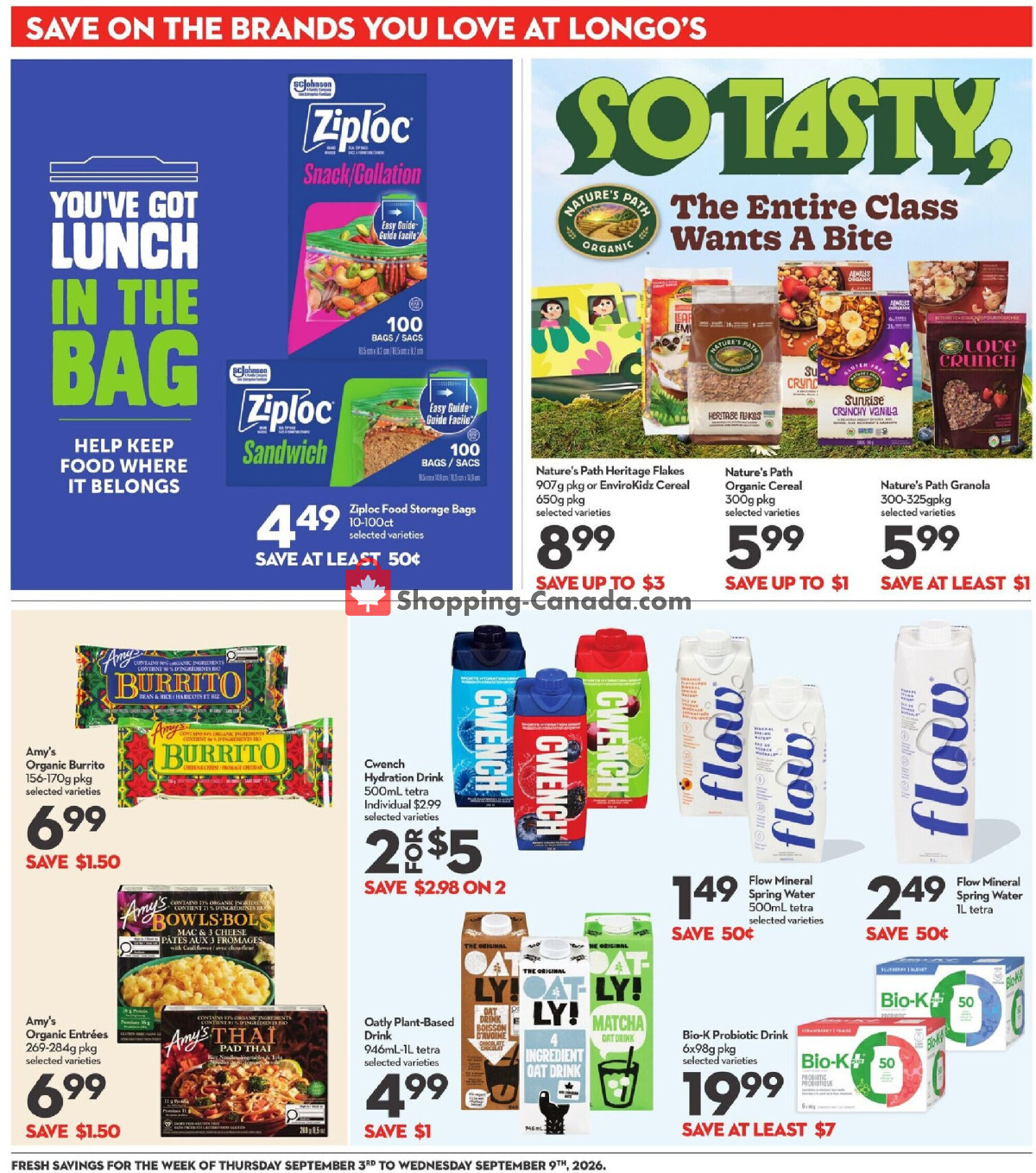Longo’s flyer from Thursday September 3, 2026 to Wednesday September 9, 2026 - page 24