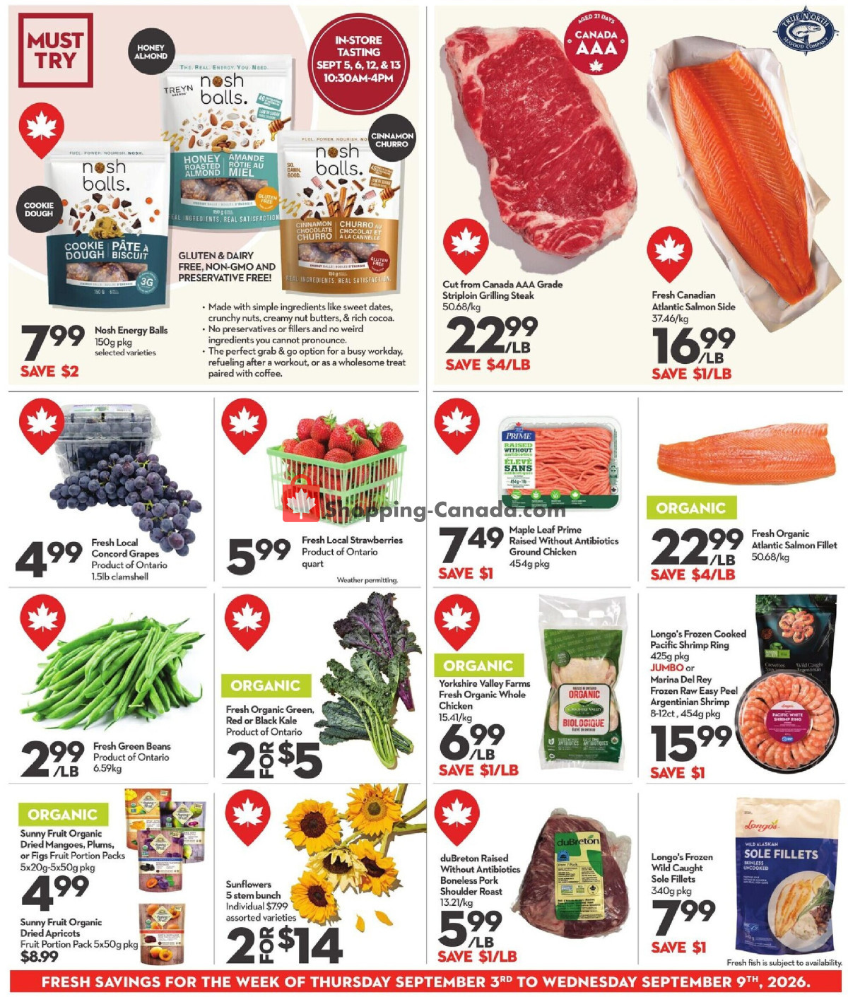 Longo’s flyer from Thursday September 3, 2026 to Wednesday September 9, 2026 - page 5