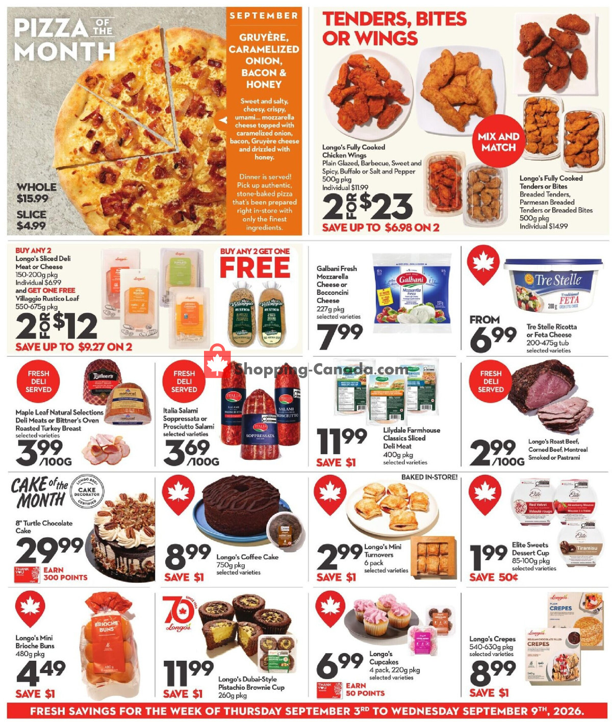 Longo’s flyer from Thursday September 3, 2026 to Wednesday September 9, 2026 - page 6