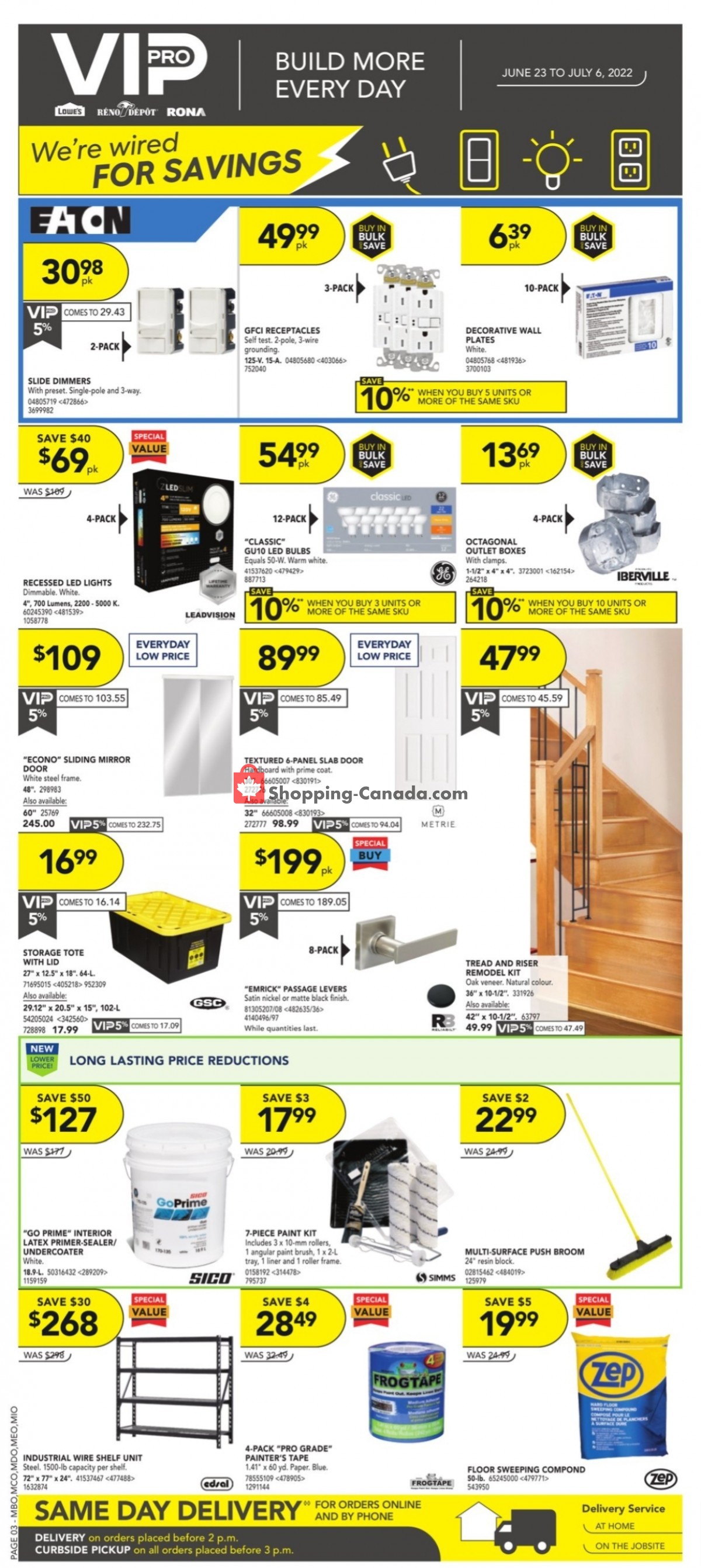 Lowe's flyer from Thursday June 23, 2022 to Wednesday July 6, 2022 - page 2