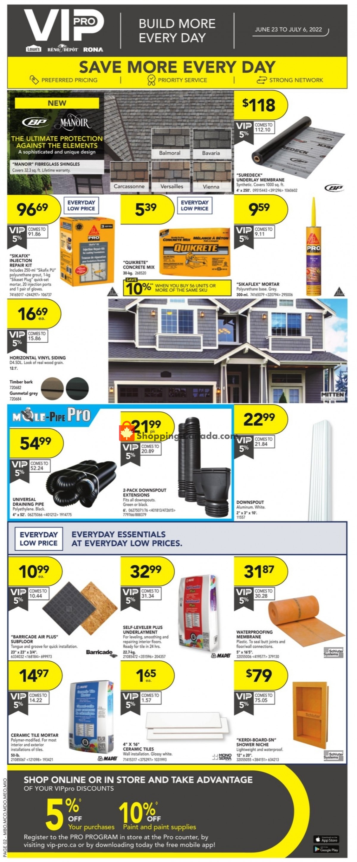 Lowe's flyer from Thursday June 23, 2022 to Wednesday July 6, 2022 - page 3