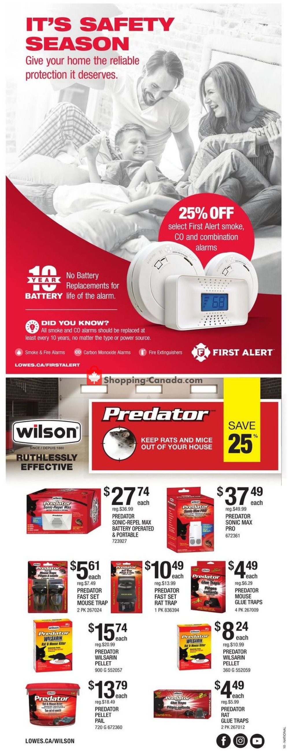 Lowe's flyer from Thursday October 11, 2018 to Wednesday October 17, 2018 - page 10