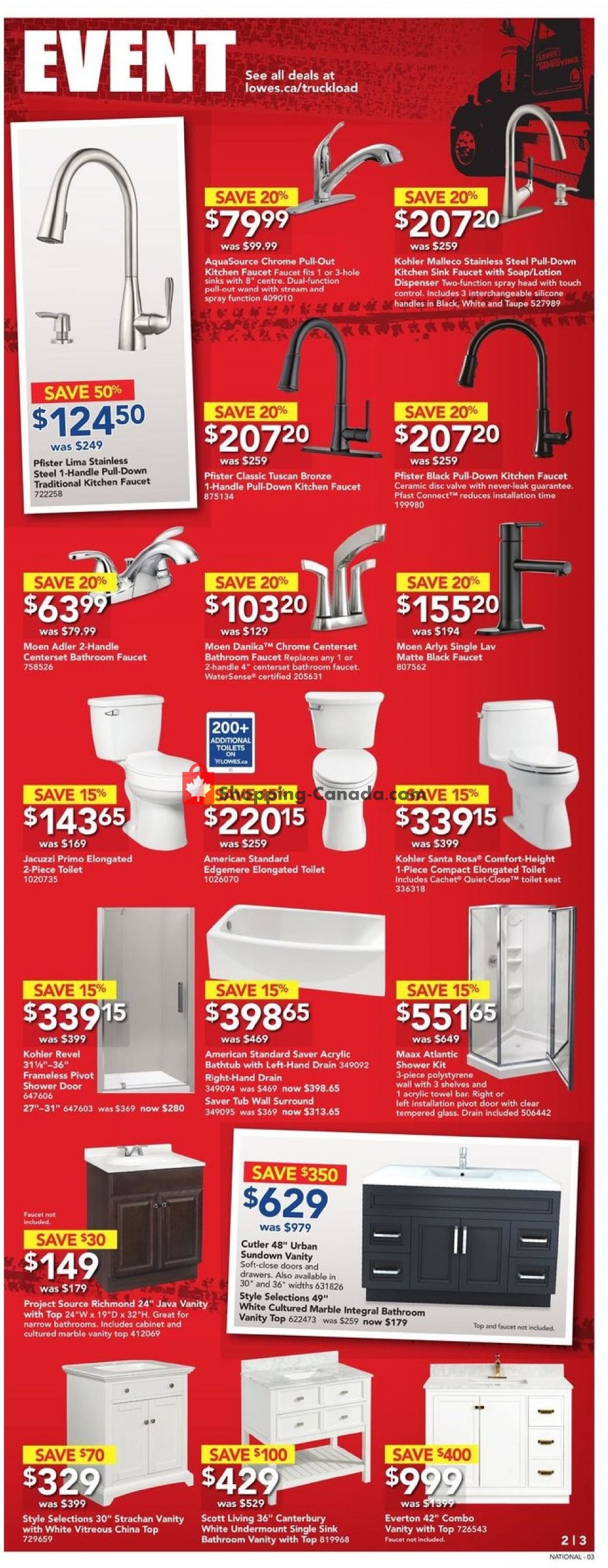 Lowe's flyer from Thursday October 25, 2018 to Wednesday October 31, 2018 - page 3