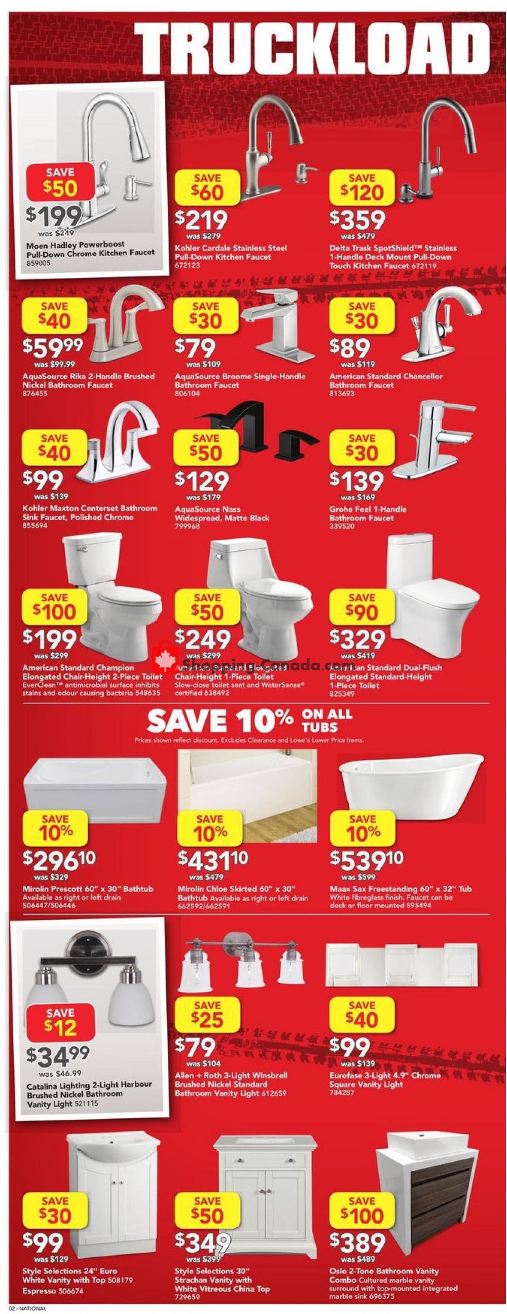Lowe's flyer from Thursday December 27, 2018 to Wednesday January 2, 2019 - page 3