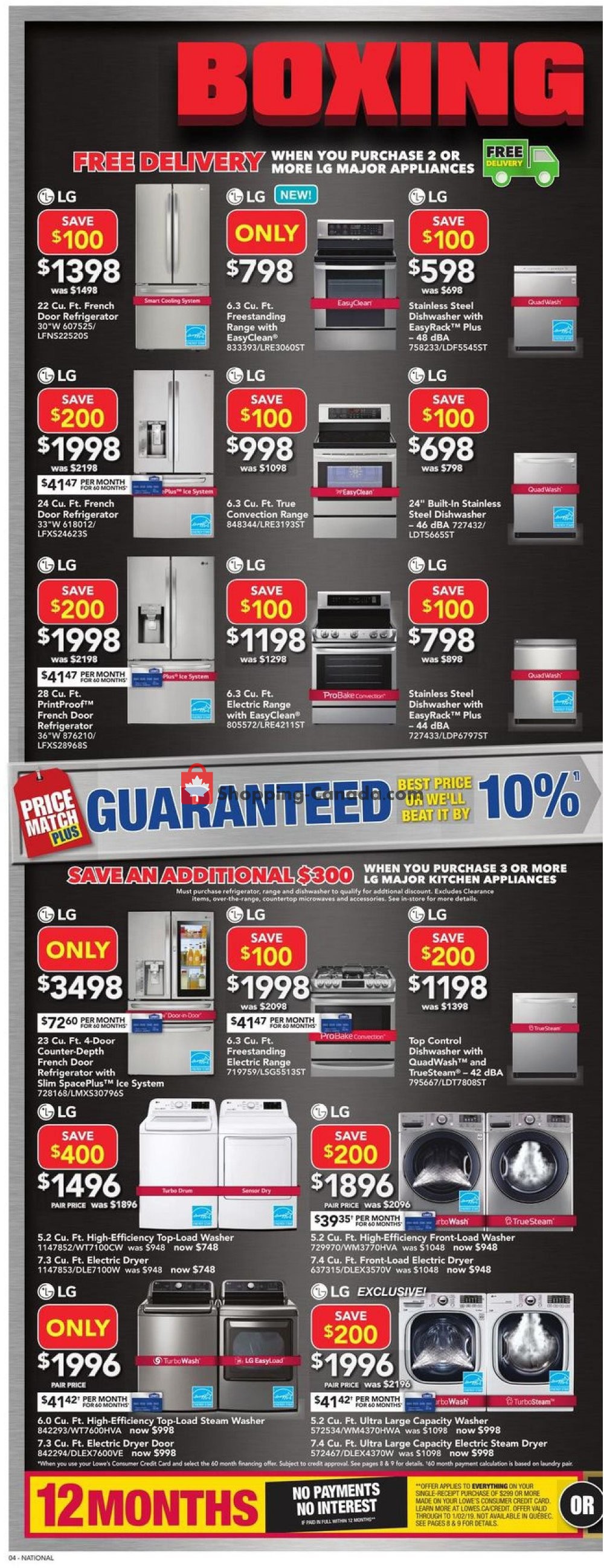 Lowe's flyer from Thursday December 27, 2018 to Wednesday January 2, 2019 - page 5
