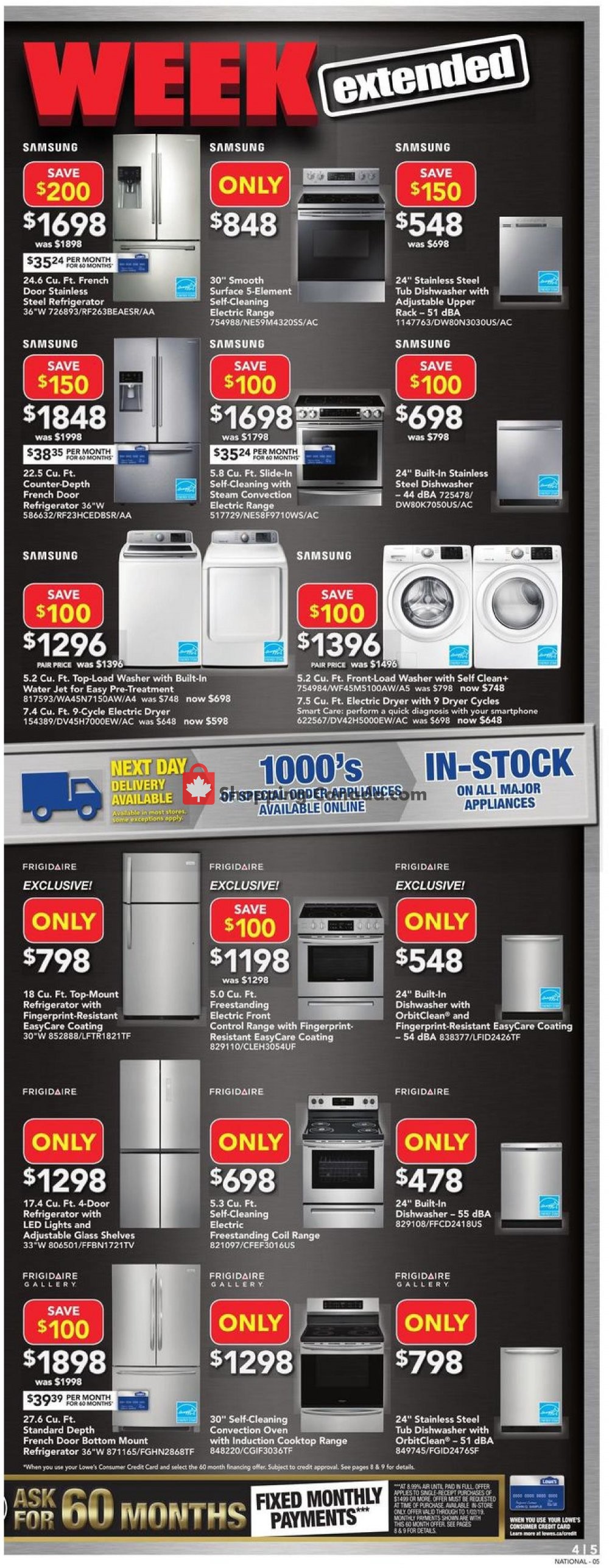 Lowe's flyer from Thursday December 27, 2018 to Wednesday January 2, 2019 - page 6