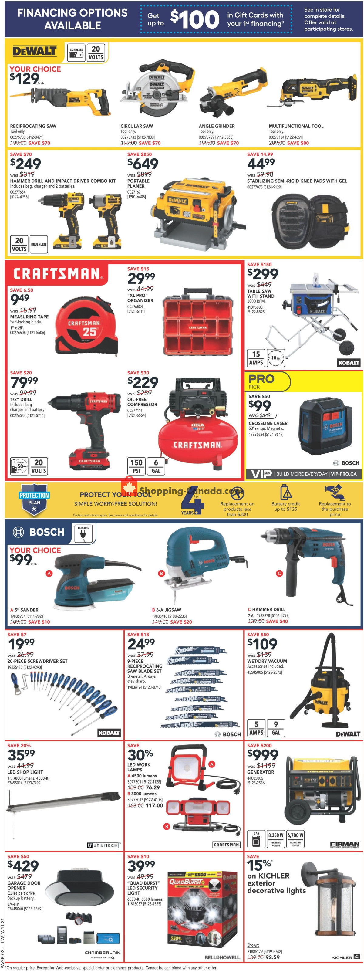 Lowe's flyer from Thursday December 28, 2023 to Wednesday January 10, 2024 - page 3