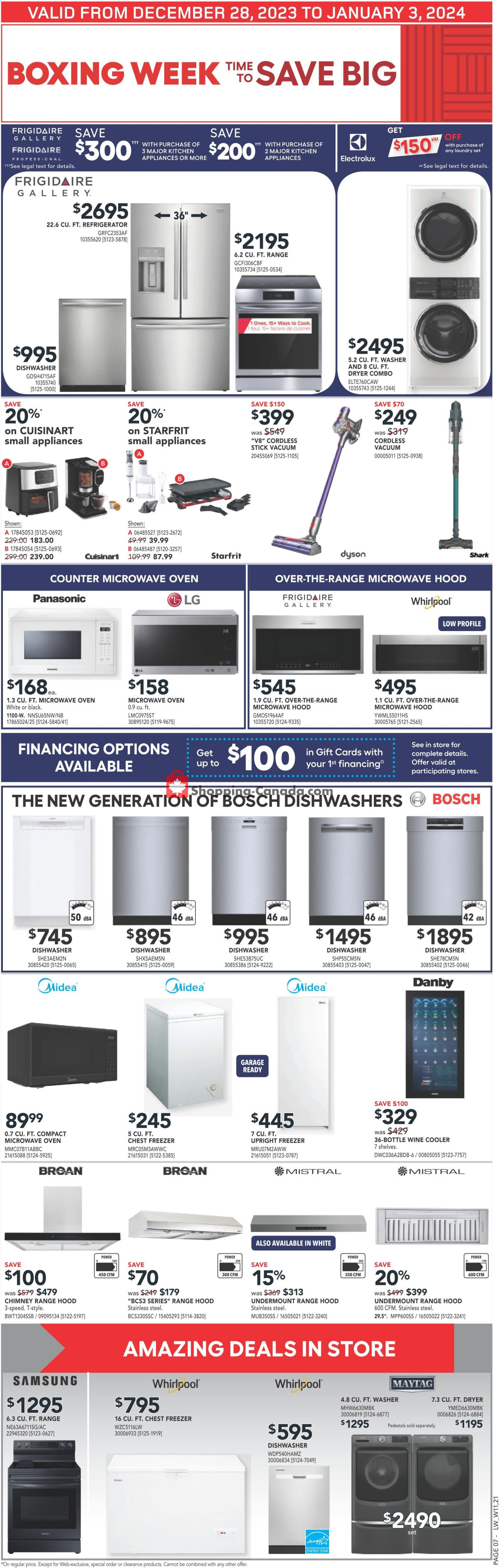 Lowe's flyer from Thursday December 28, 2023 to Wednesday January 10, 2024 - page 8