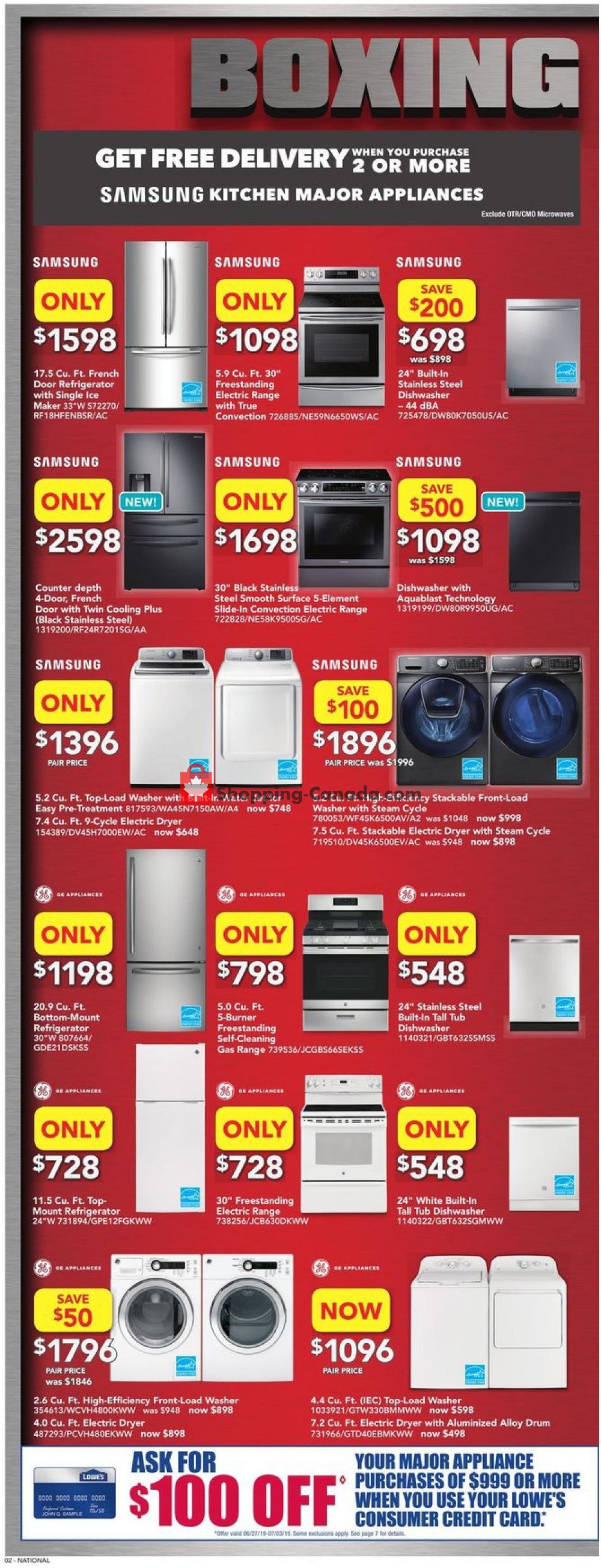 Lowe's flyer from Thursday June 27, 2019 to Wednesday July 3, 2019 - page 2