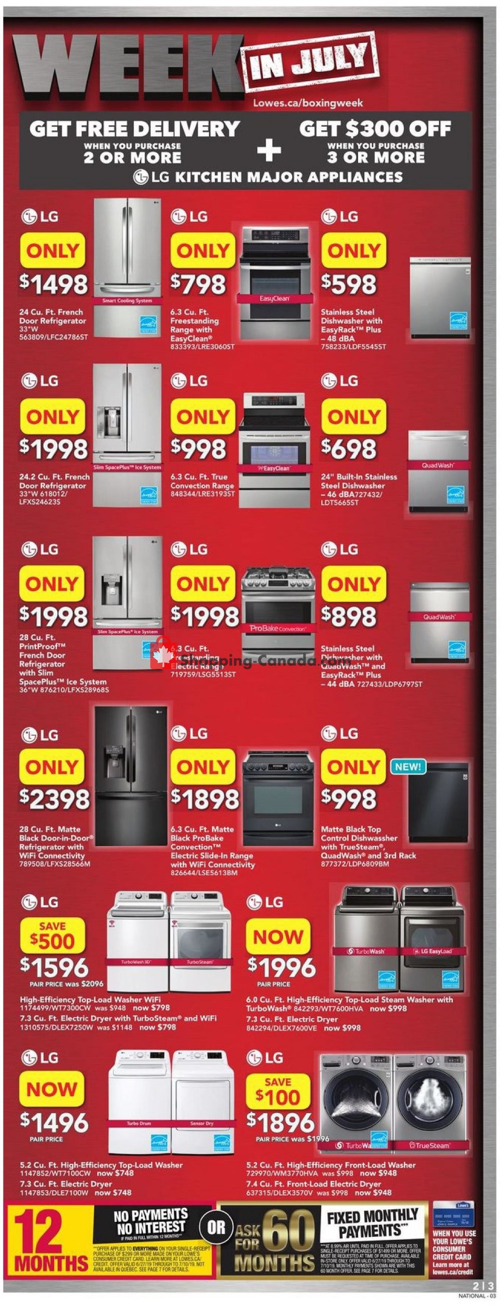 Lowe's flyer from Thursday June 27, 2019 to Wednesday July 3, 2019 - page 3