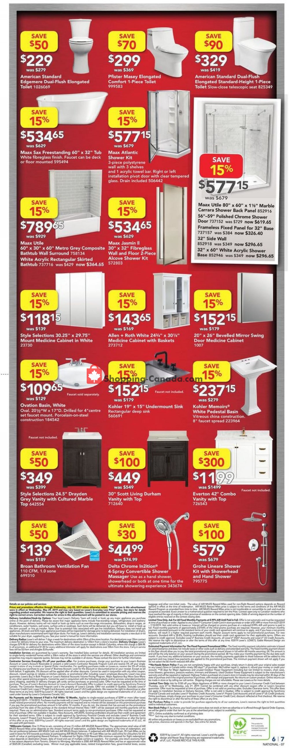 Lowe's flyer from Thursday June 27, 2019 to Wednesday July 3, 2019 - page 8