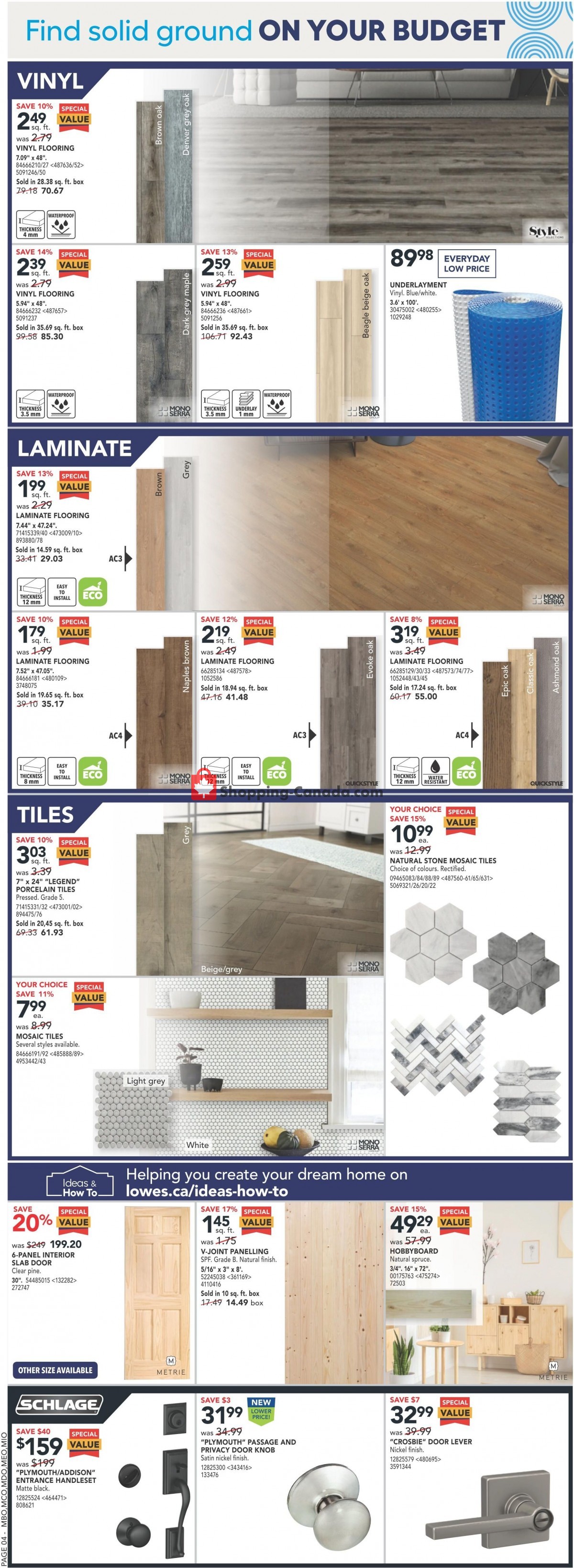 Lowe's flyer from Thursday January 26, 2023 to Wednesday February 1, 2023 - page 6