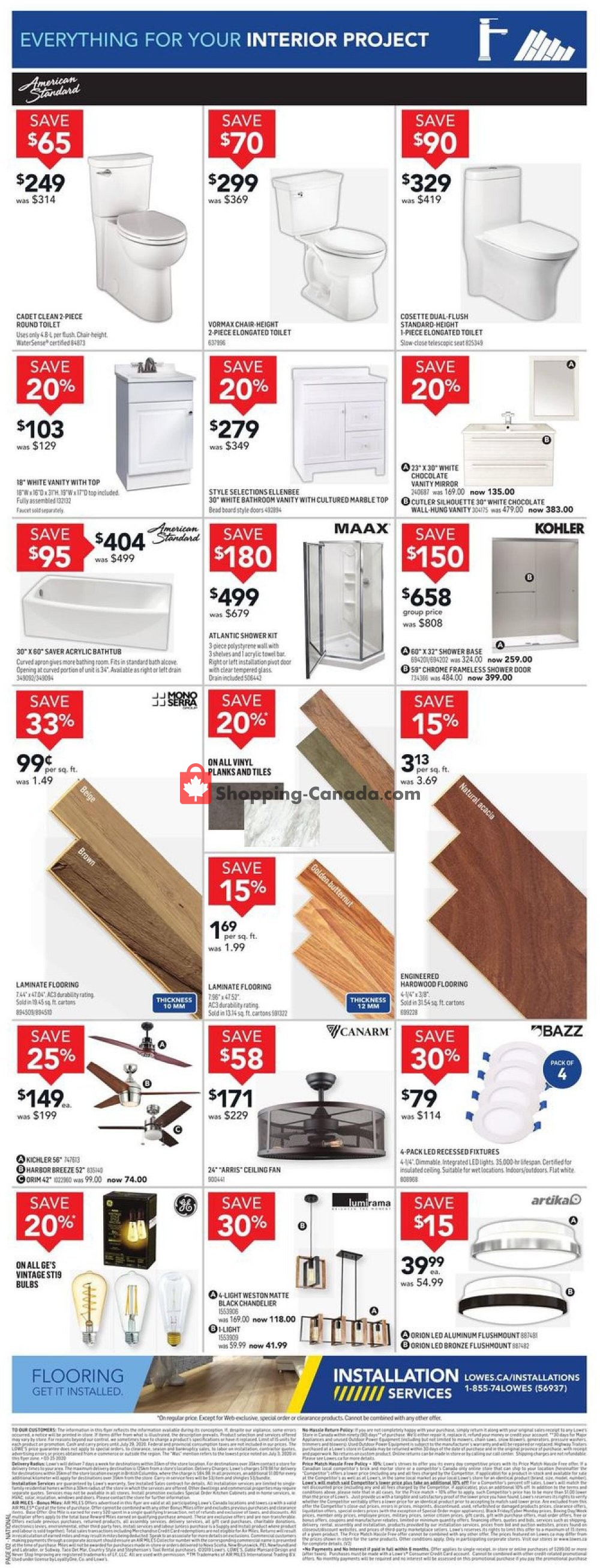 Lowe's flyer from Thursday July 23, 2020 to Wednesday July 29, 2020 - page 3