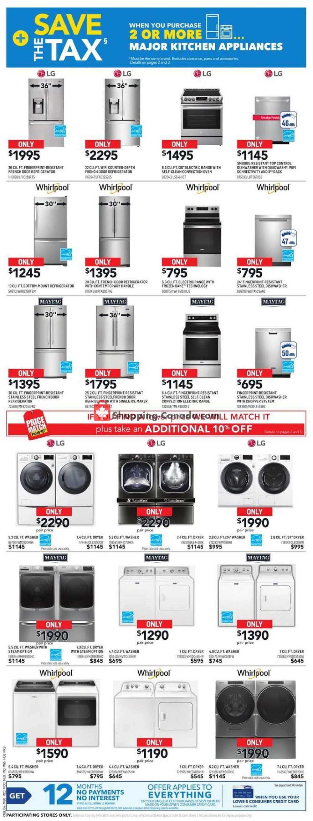 Lowe's flyer from Thursday July 23, 2020 to Wednesday July 29, 2020 - page 5