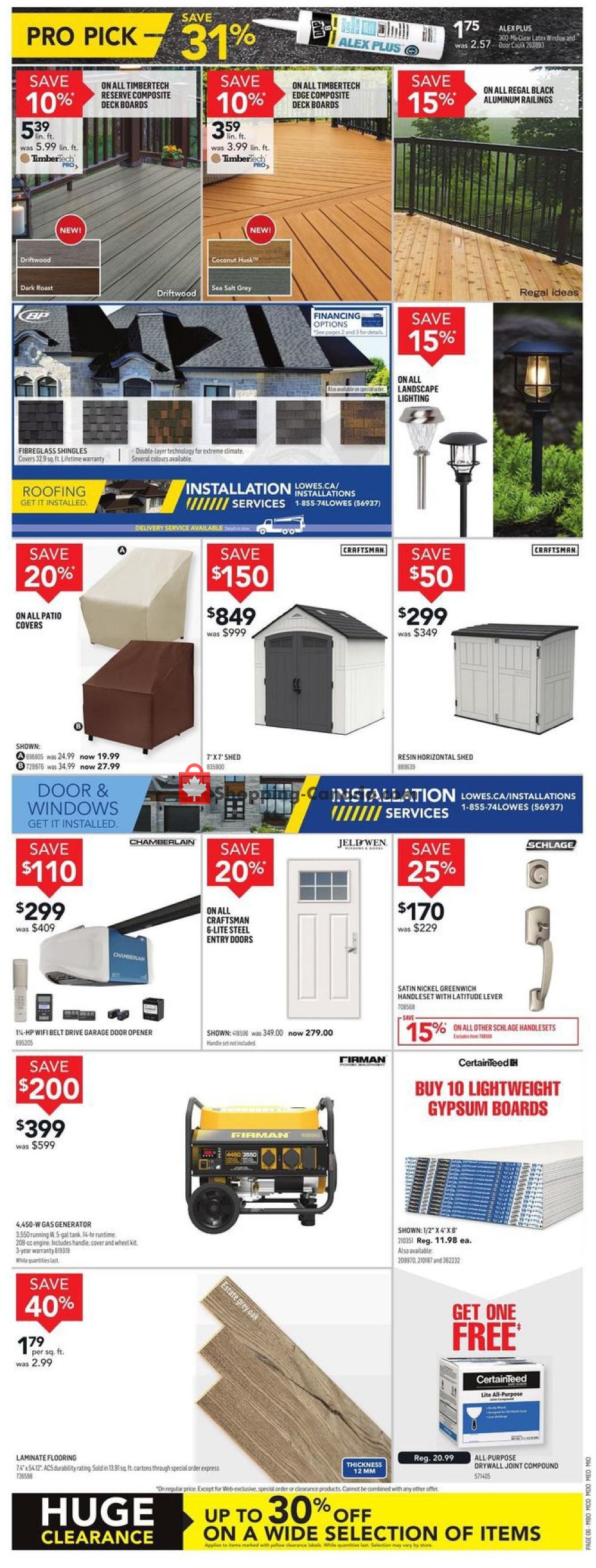 Lowe's flyer from Thursday July 23, 2020 to Wednesday July 29, 2020 - page 8