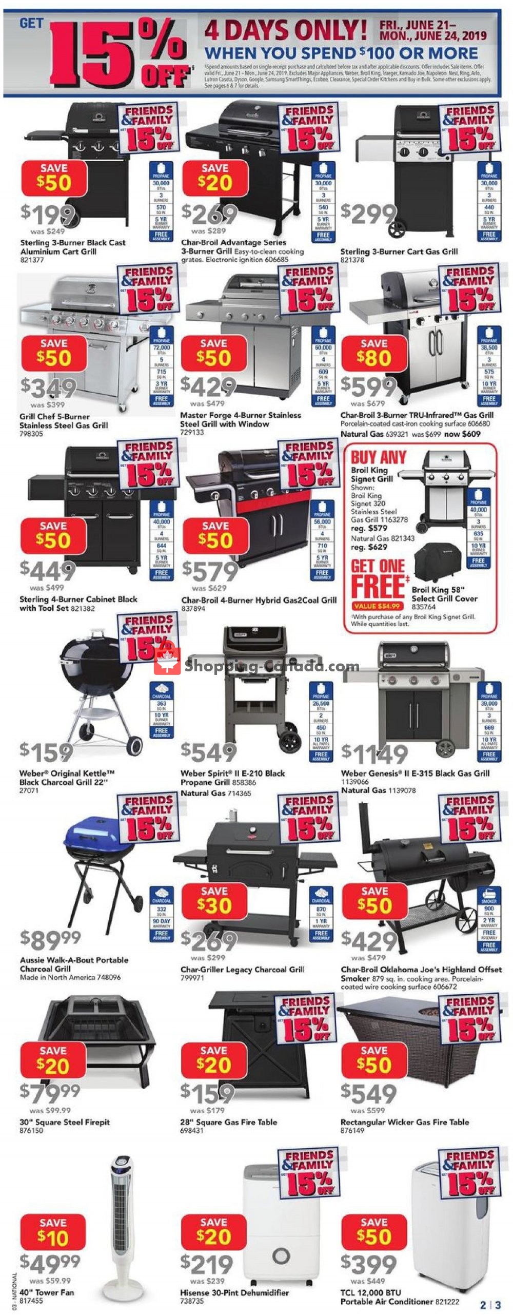 Lowe's flyer from Thursday June 20, 2019 to Wednesday June 26, 2019 - page 3