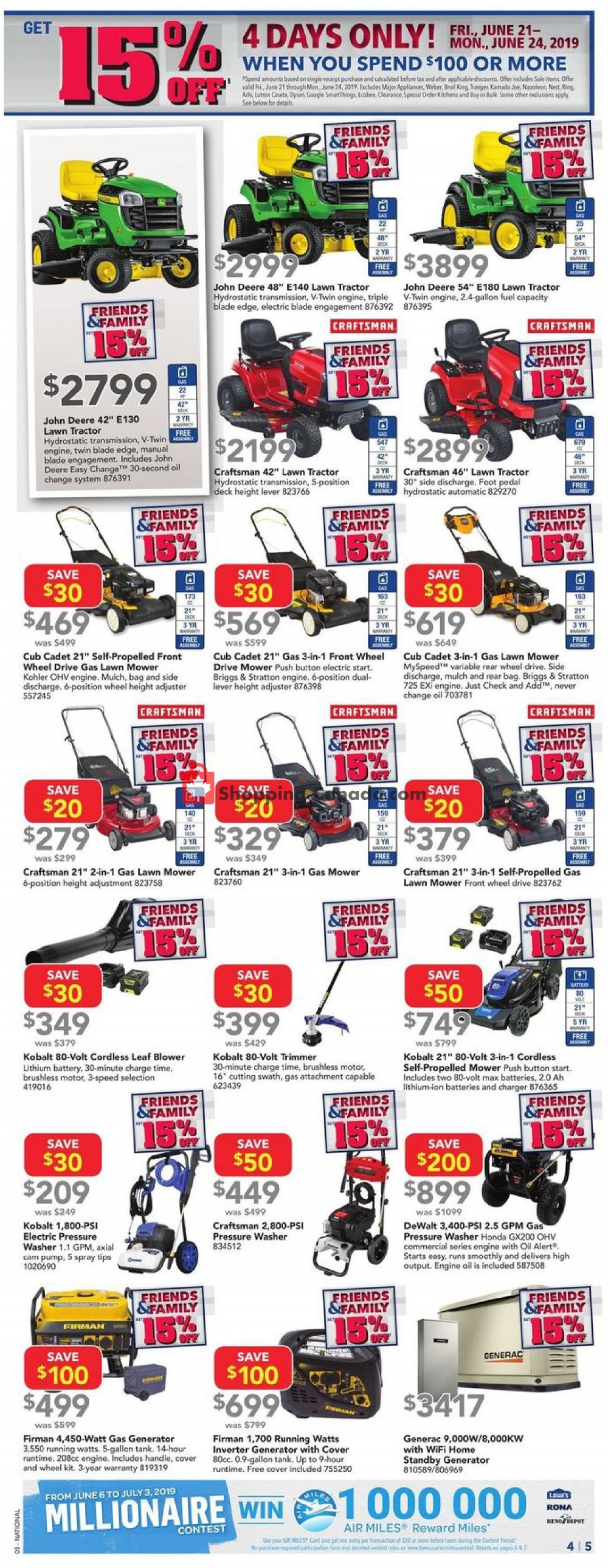 Lowe's flyer from Thursday June 20, 2019 to Wednesday June 26, 2019 - page 5