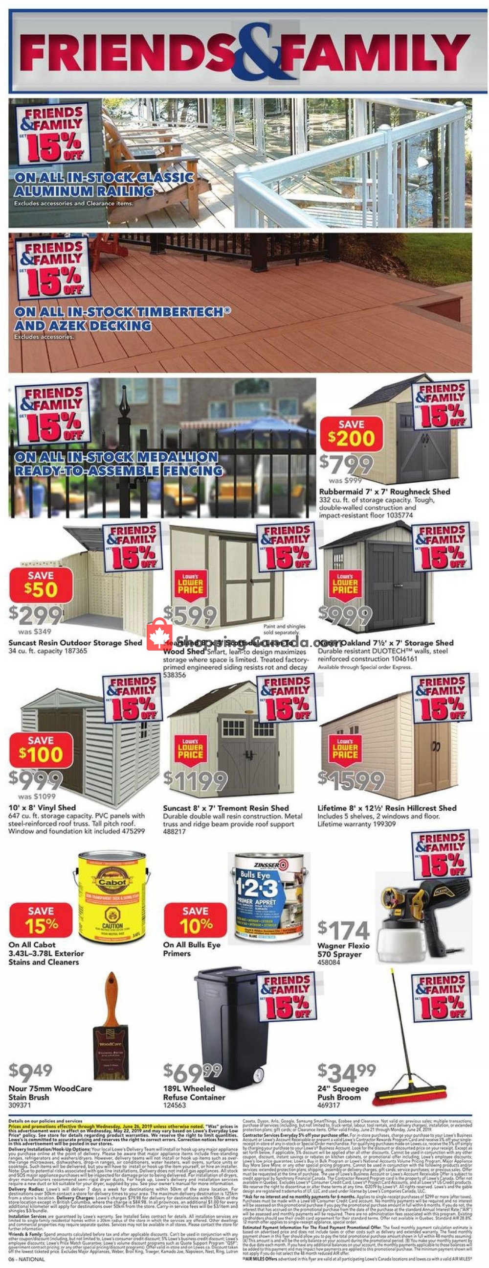 Lowe's flyer from Thursday June 20, 2019 to Wednesday June 26, 2019 - page 6