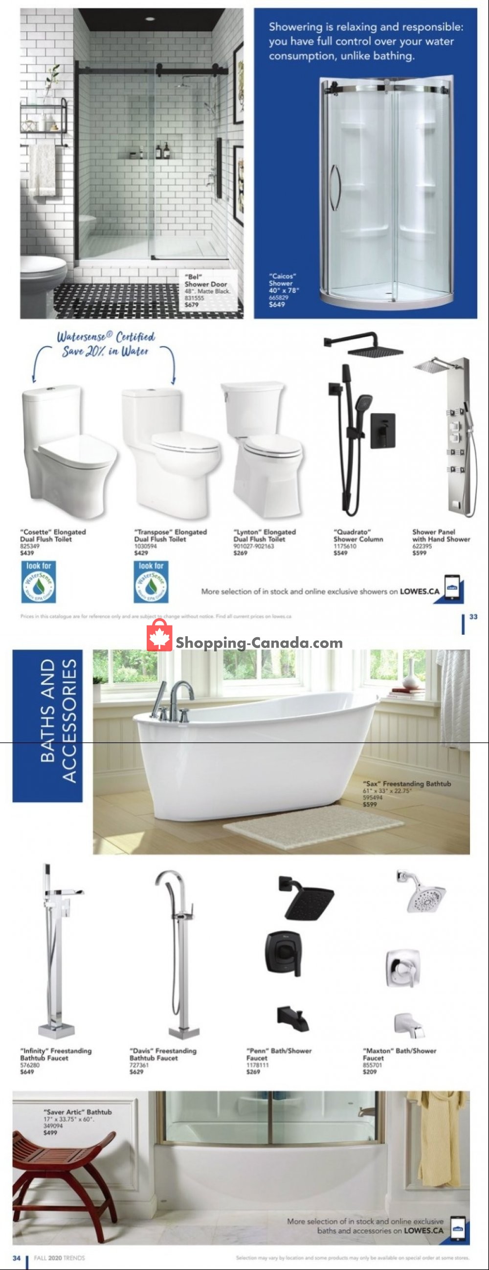 Lowe's flyer from Thursday October 15, 2020 to Wednesday November 25, 2020 - page 3