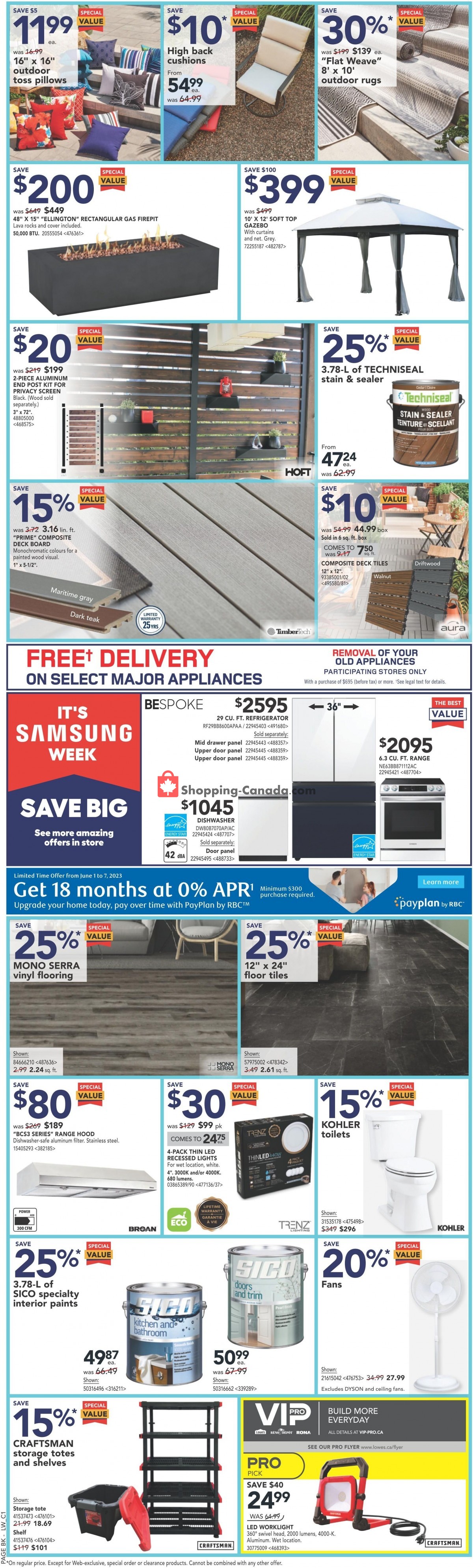 Lowe's Flyers, Weekly ads in Canada Shopping Canada