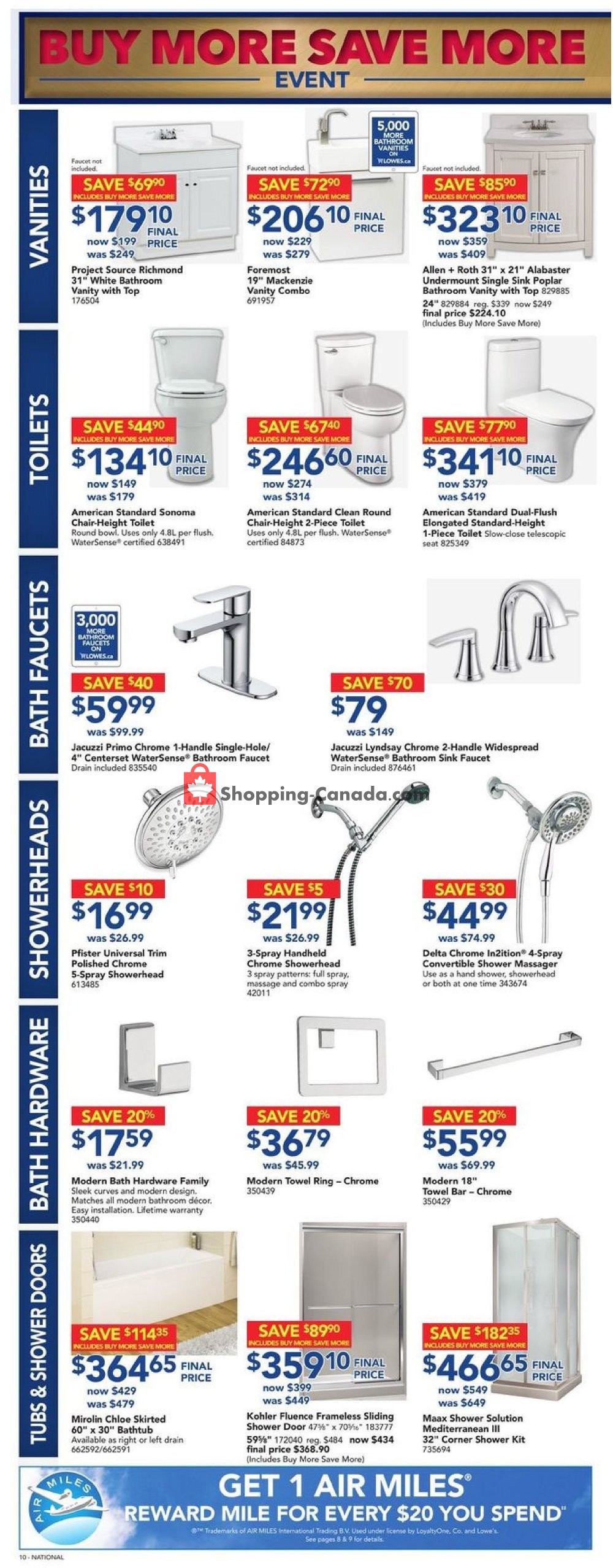 Lowe's flyer from Thursday September 27, 2018 to Wednesday October 3, 2018 - page 10